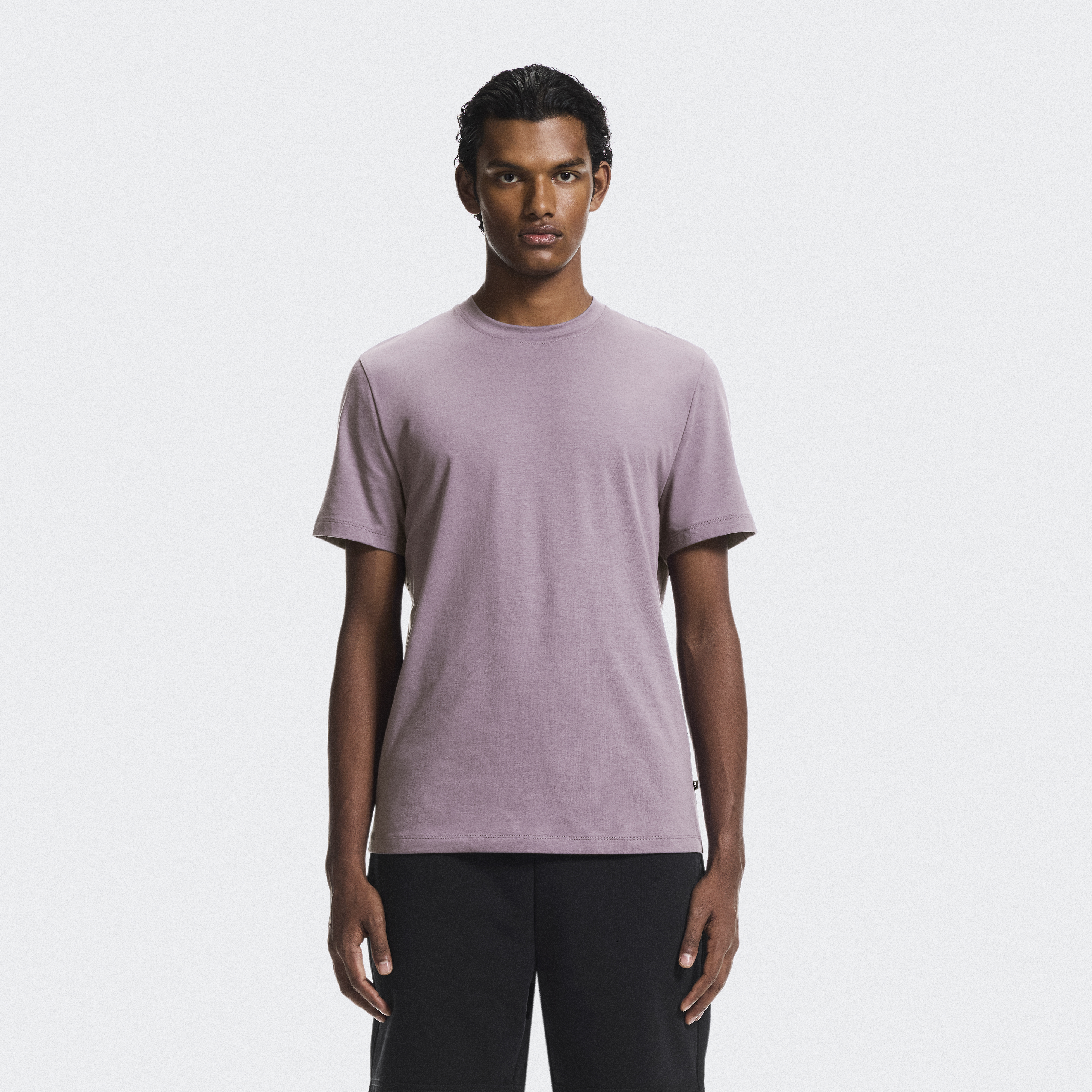 Focus-T Short-Sleeve Shirt in Dewberry