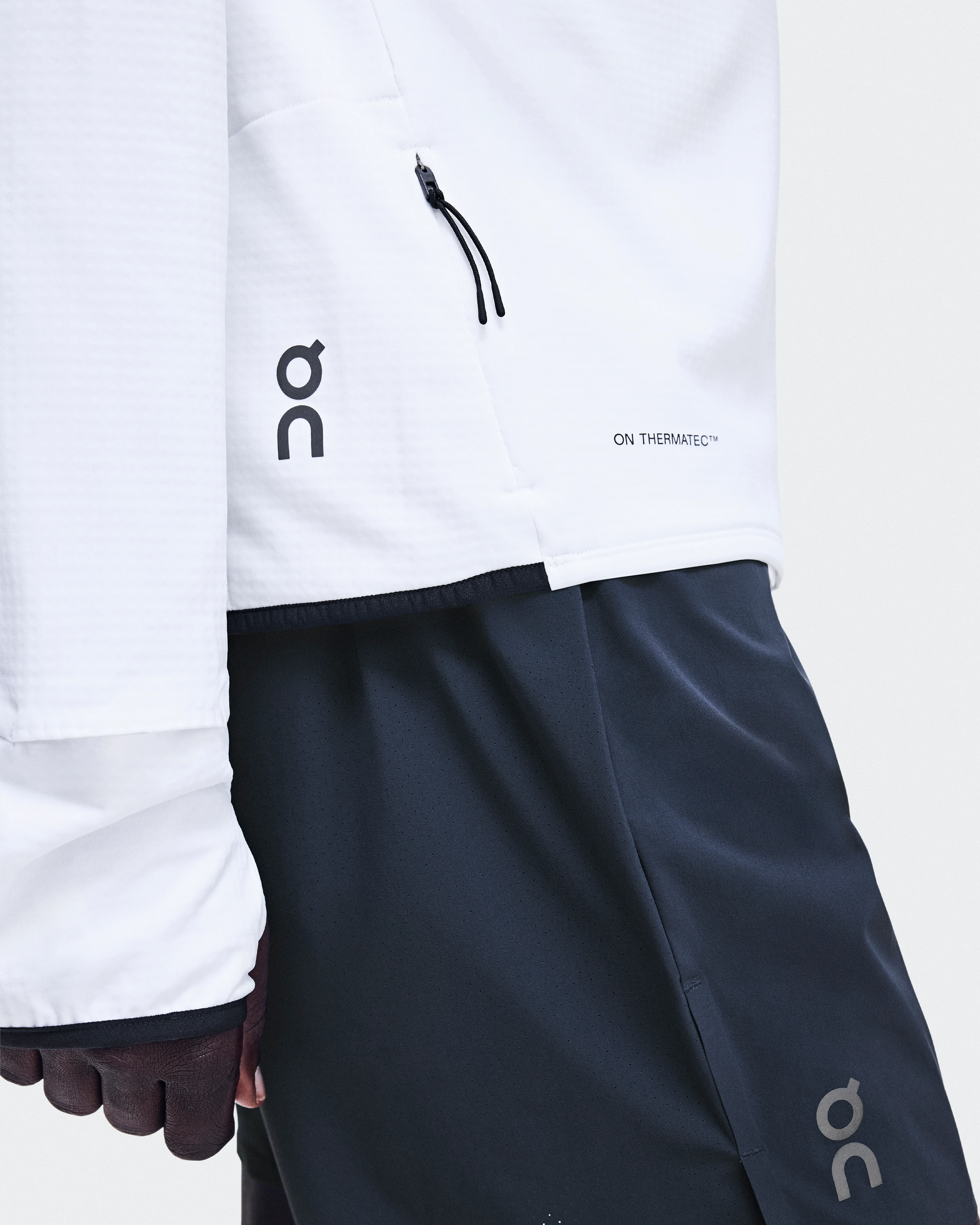 On Climate Zip Hoodie White Men Hoodies and sweatshirts