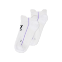 Court Sock Low in White/Bloom