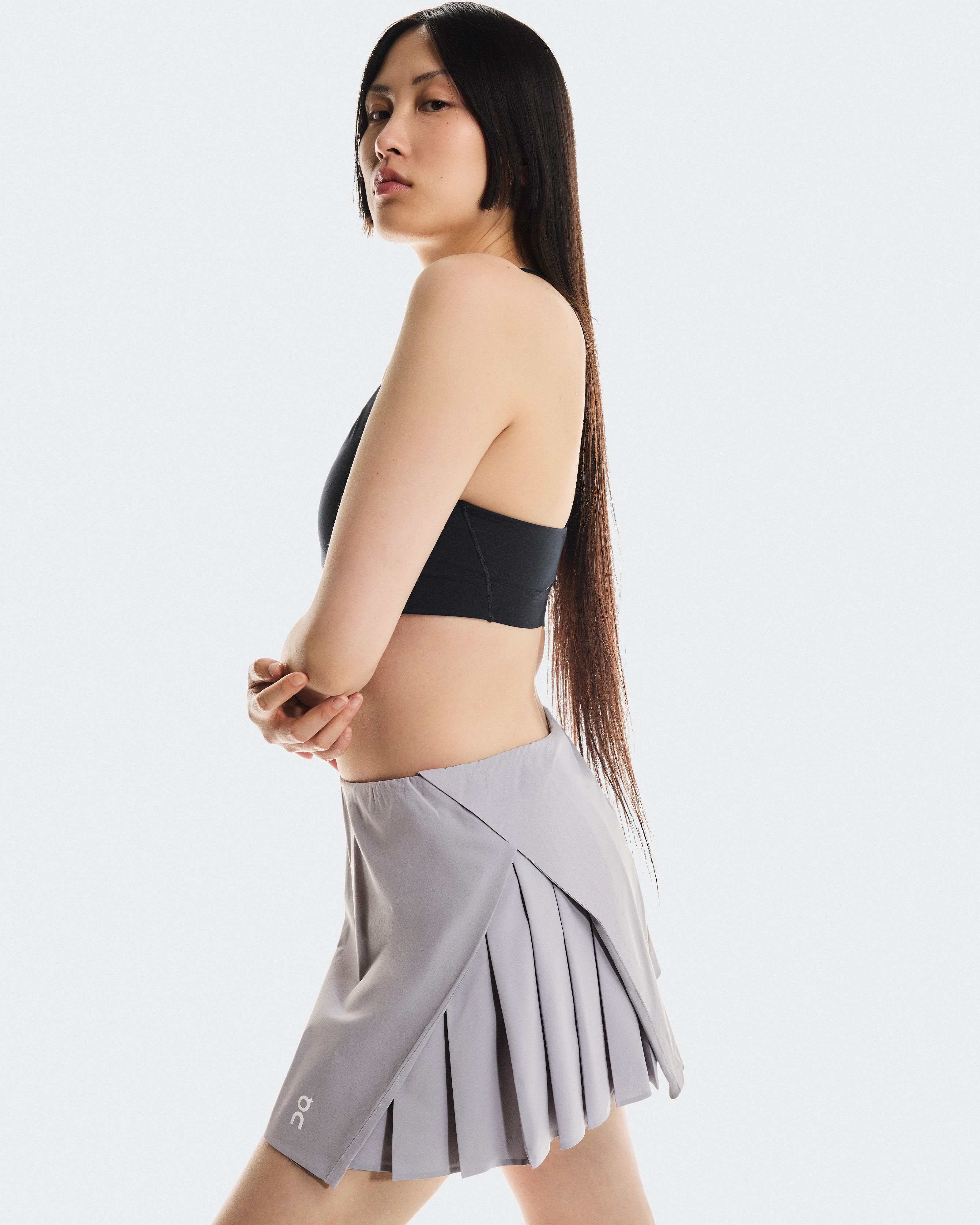 On Court Skirt Side Pleat Lilac Women Skirts