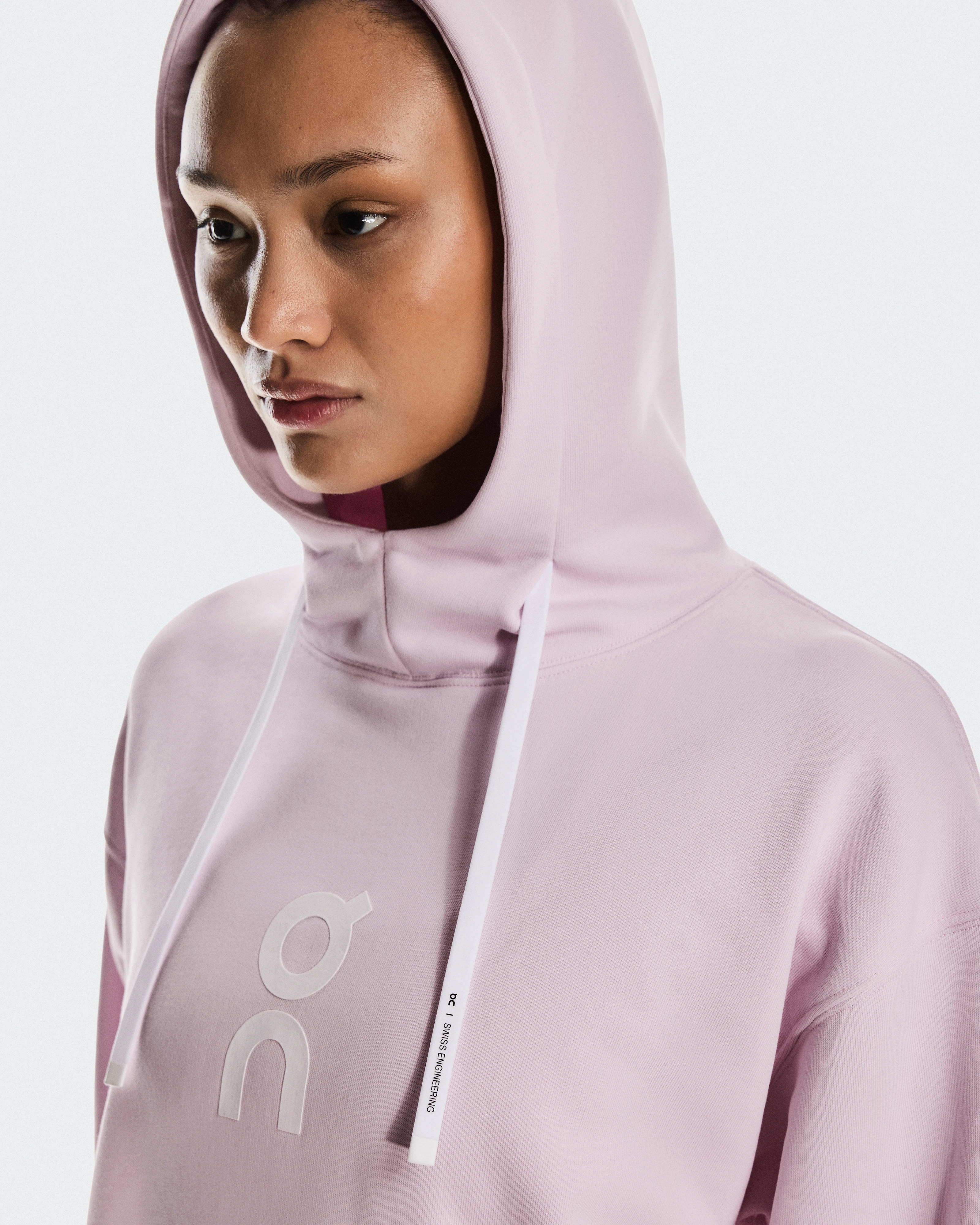 On Club Hoodie Orchid Women Hoodies and sweatshirts