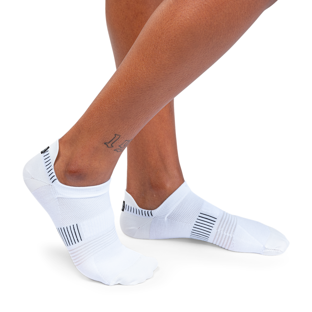 Women's Performance Low Sock | White | On Canada