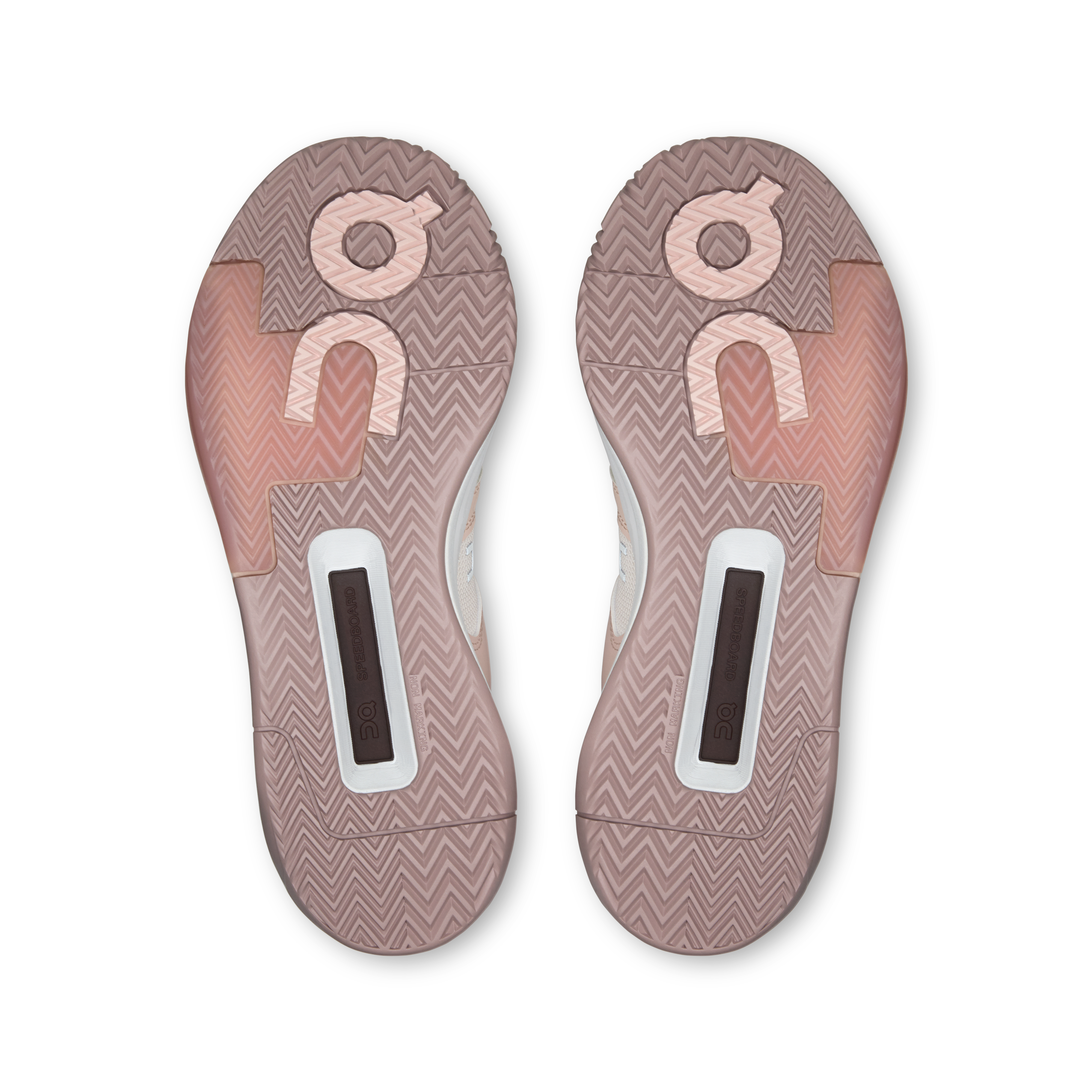On THE ROGER Clubhouse Pro 2 Clay Oyster & Doe Damen Tennis Schuhe