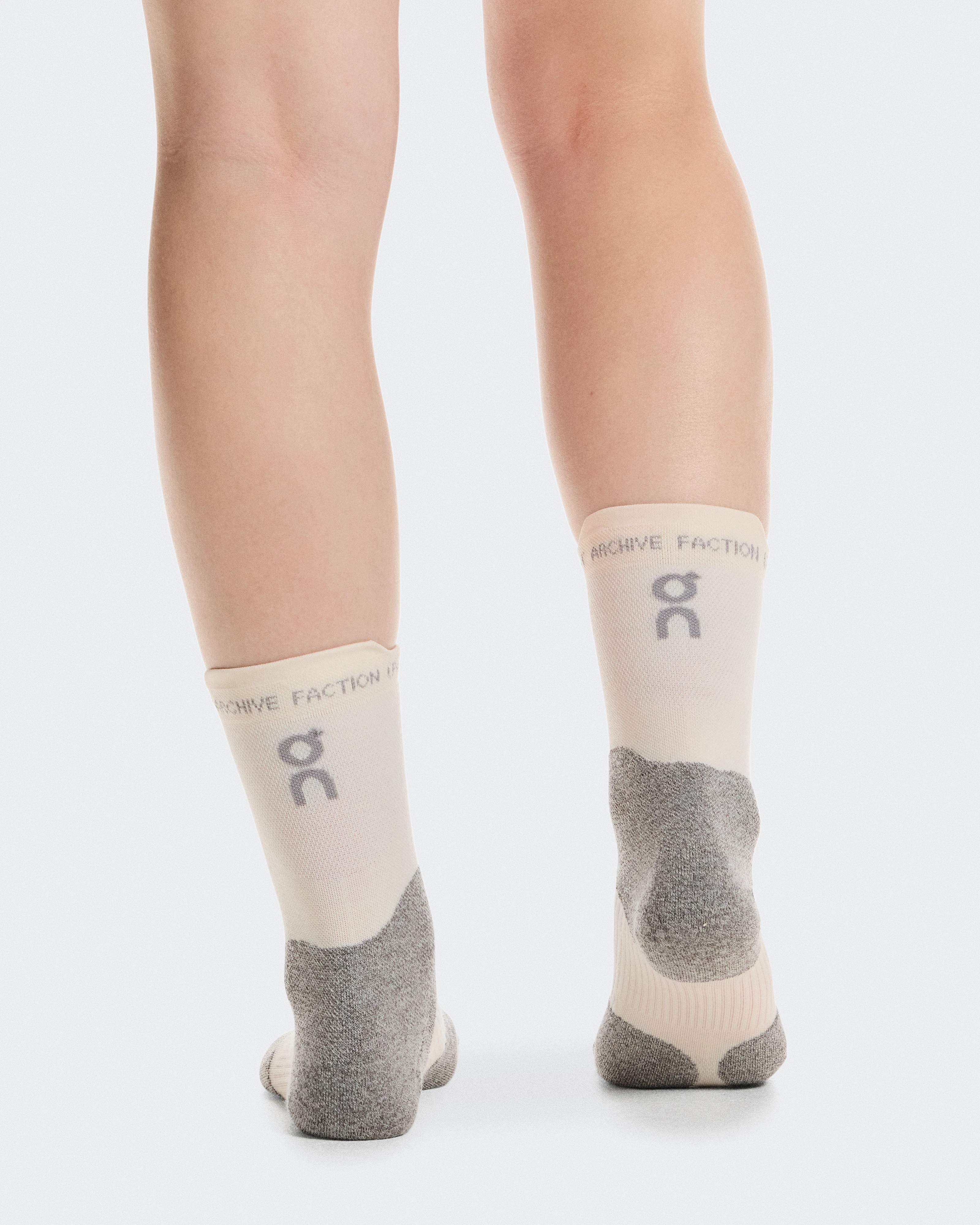 On Merino Sock PAF Ivory & Glacier Unisex Socks