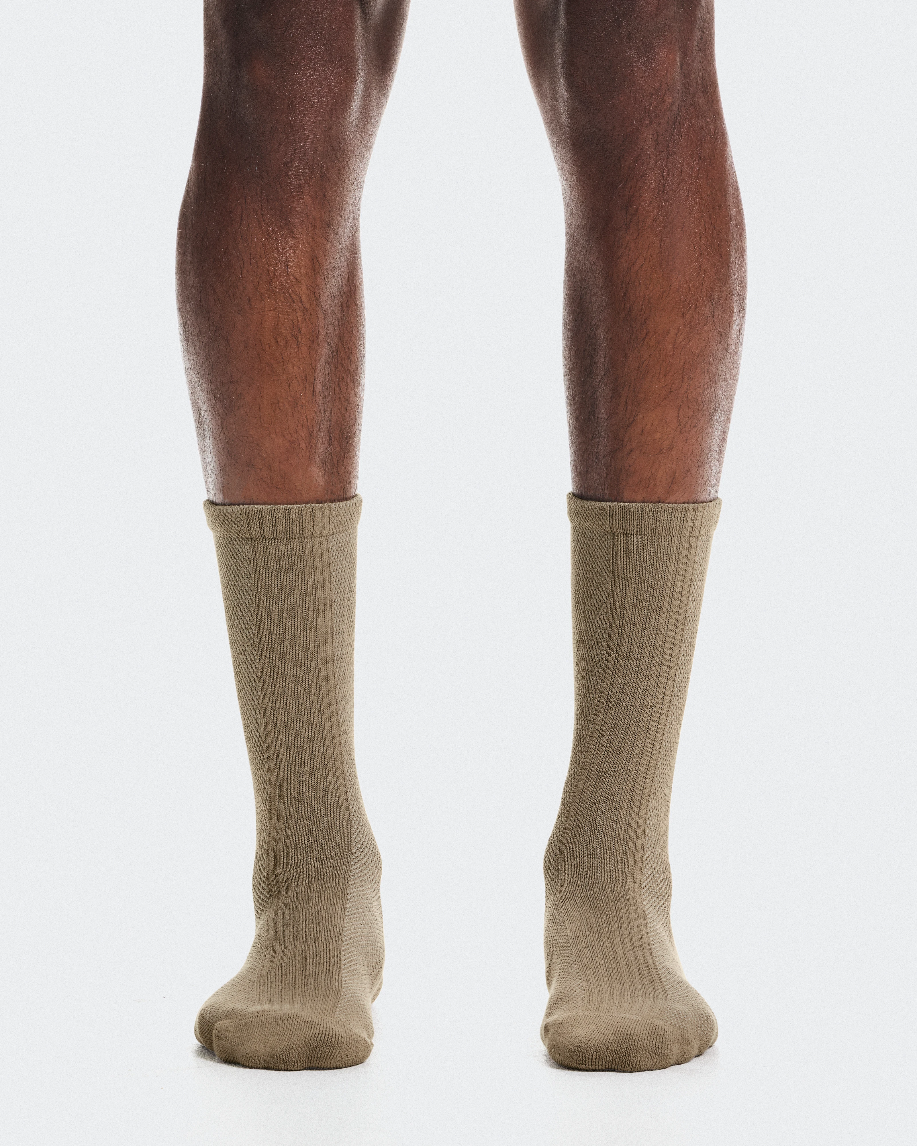 On Hybrid Sock High 2P Cinder & Kalamata Unisex Socks