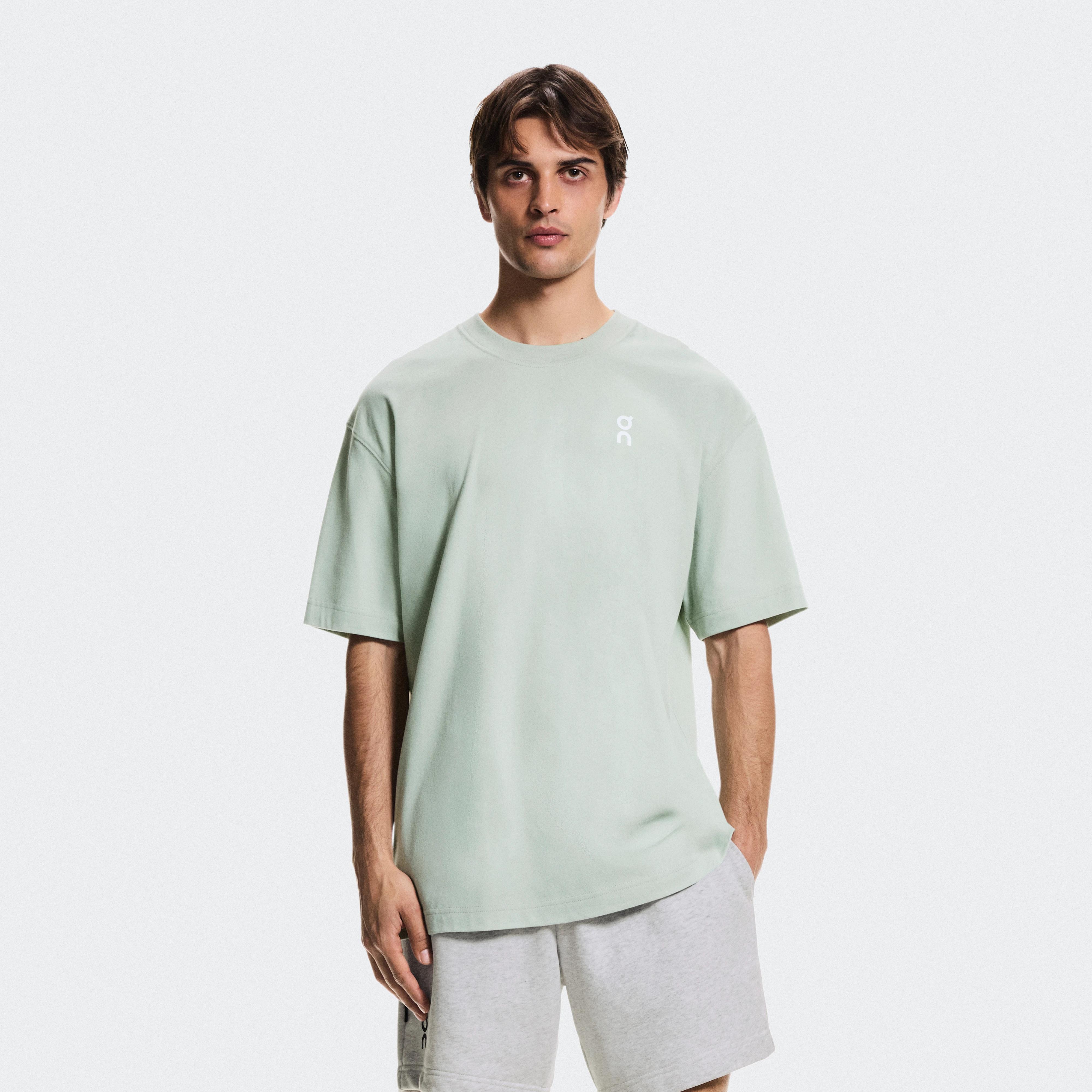 On Club-T Green Men Men – Travel, recovery, all-day wear Tops and t-shirts