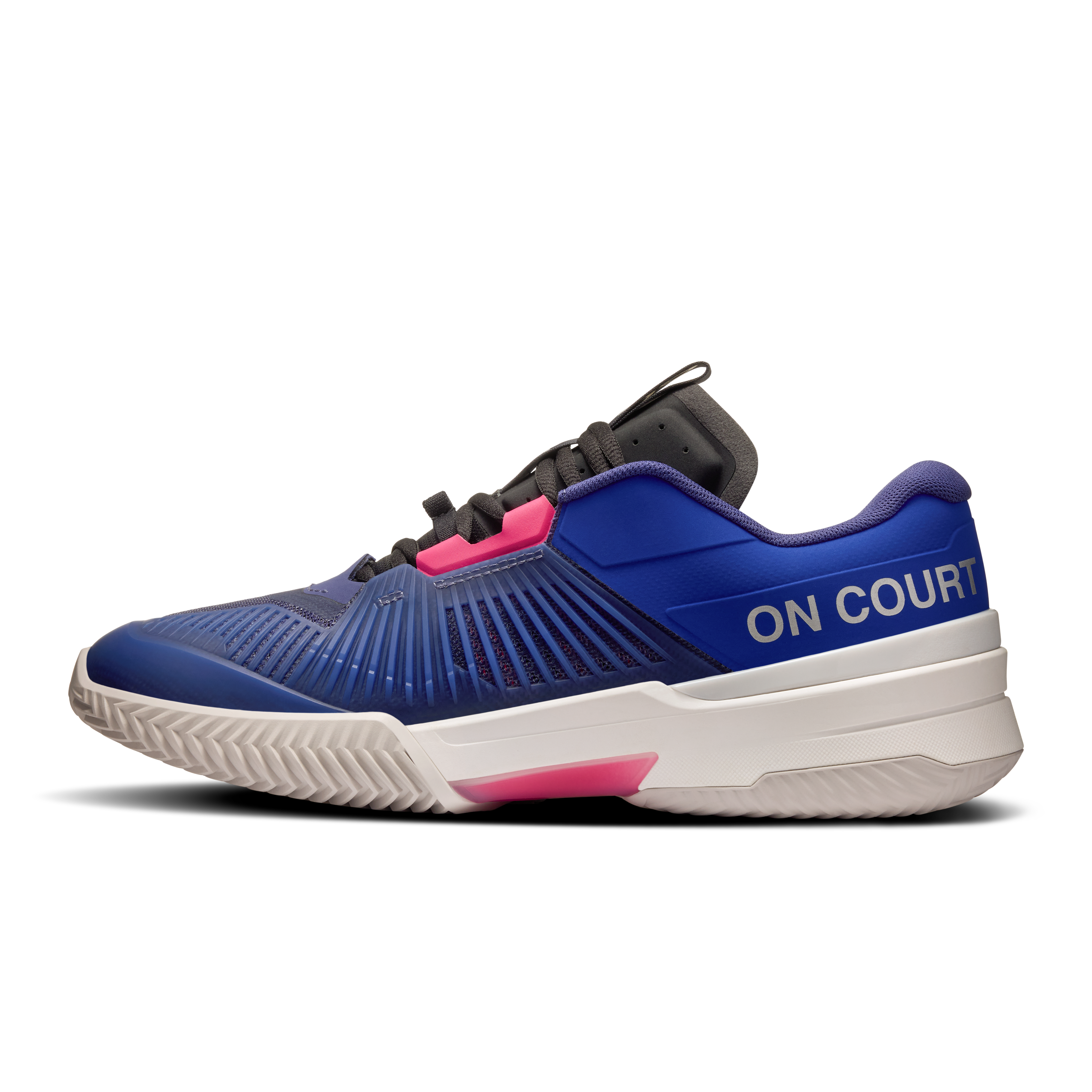 On THE ROGER Pro Fire Clay Currant & Horizon Herren Tennis Schuhe