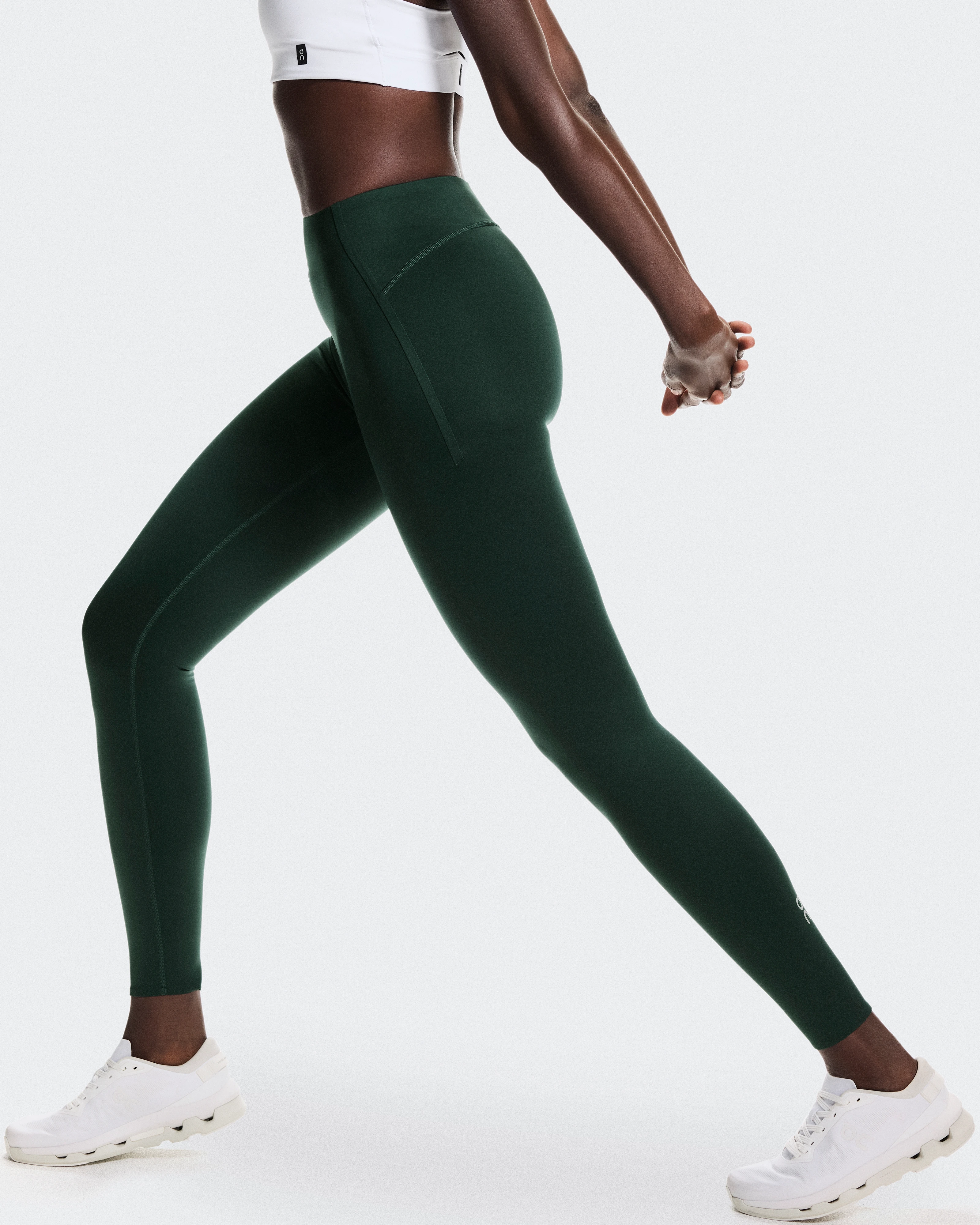 On Train Tights Obsidian Femme Leggings