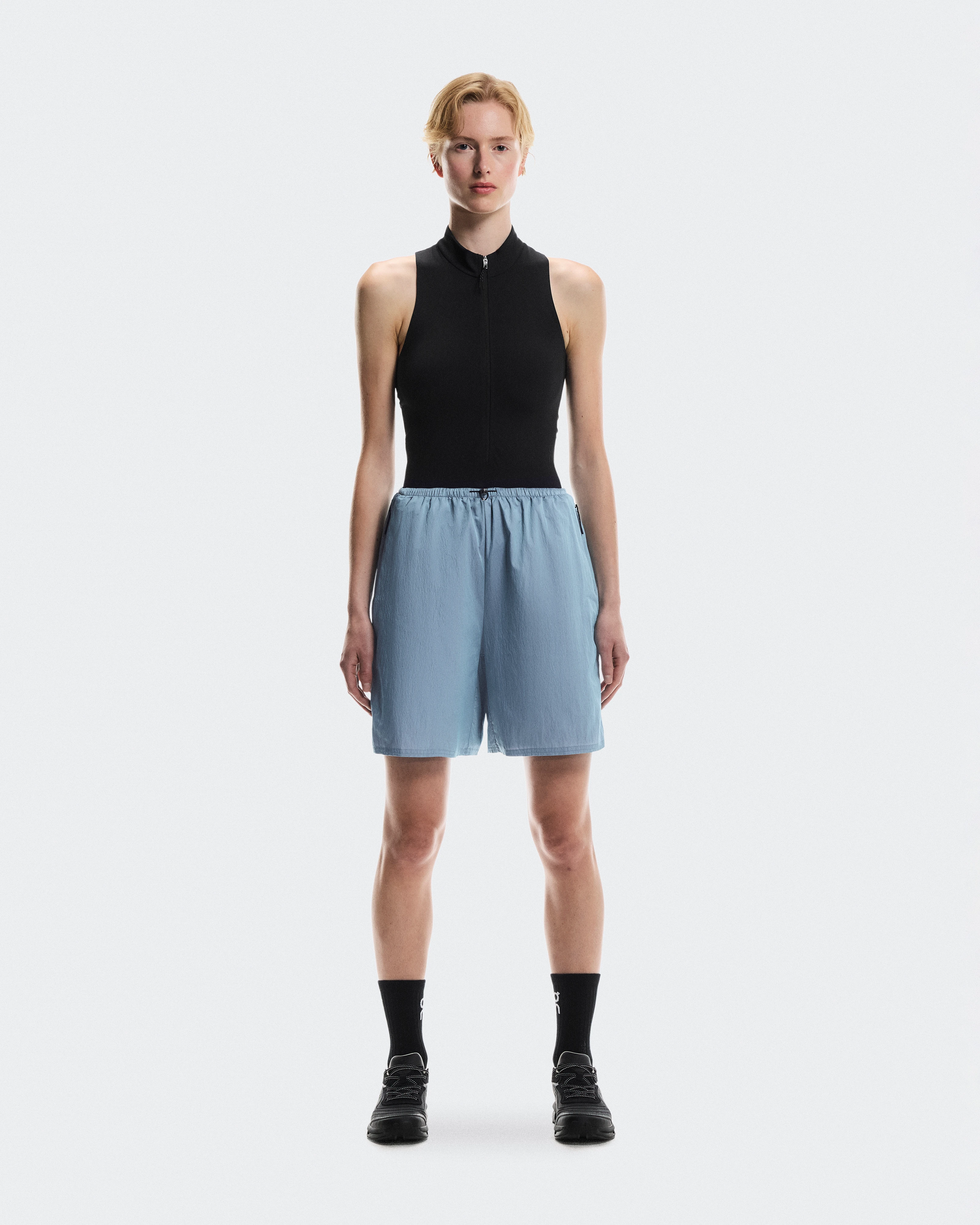 On Track Shorts Arctic & Pink Women Shorts