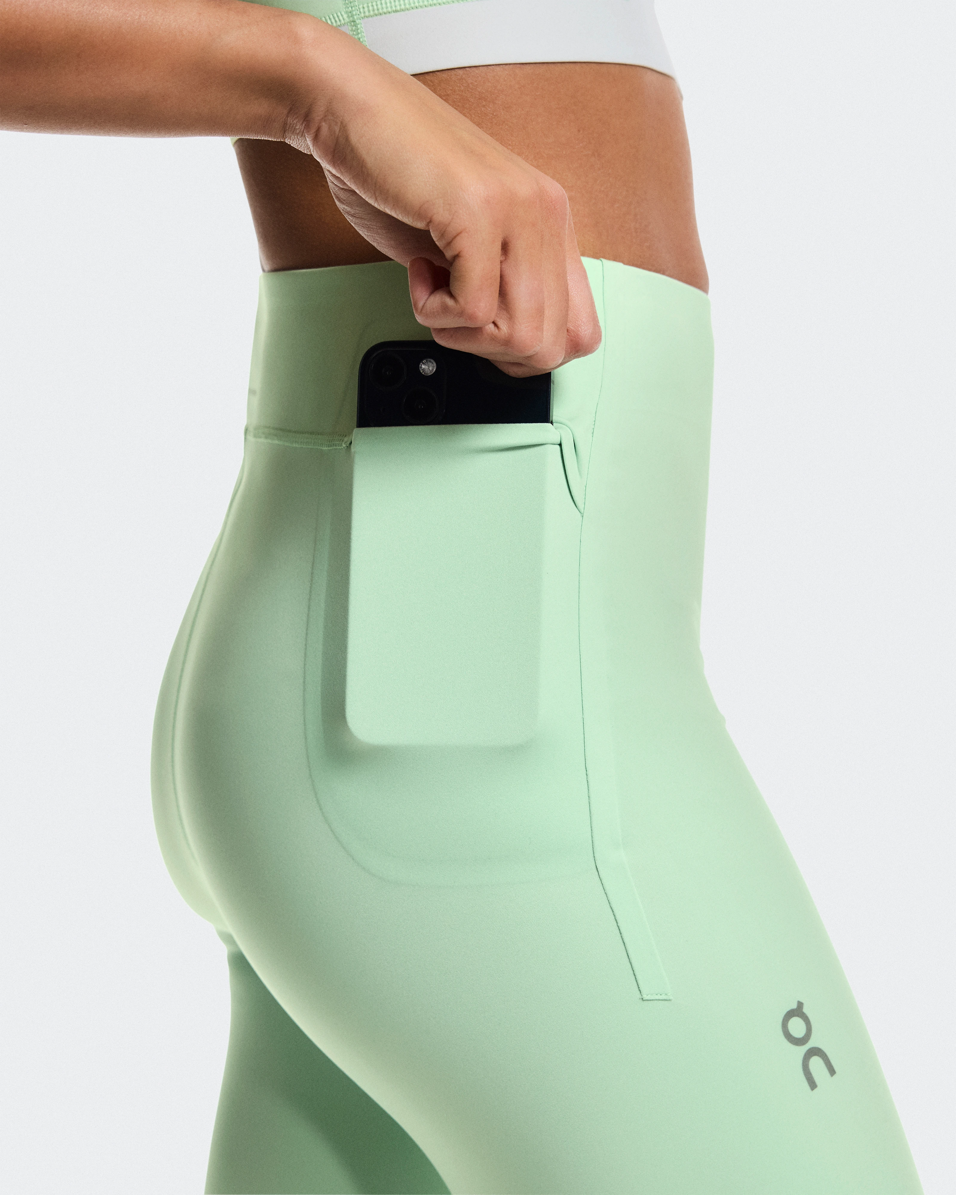 On Train Tights 7/8 Creek Feminino Calças leggings