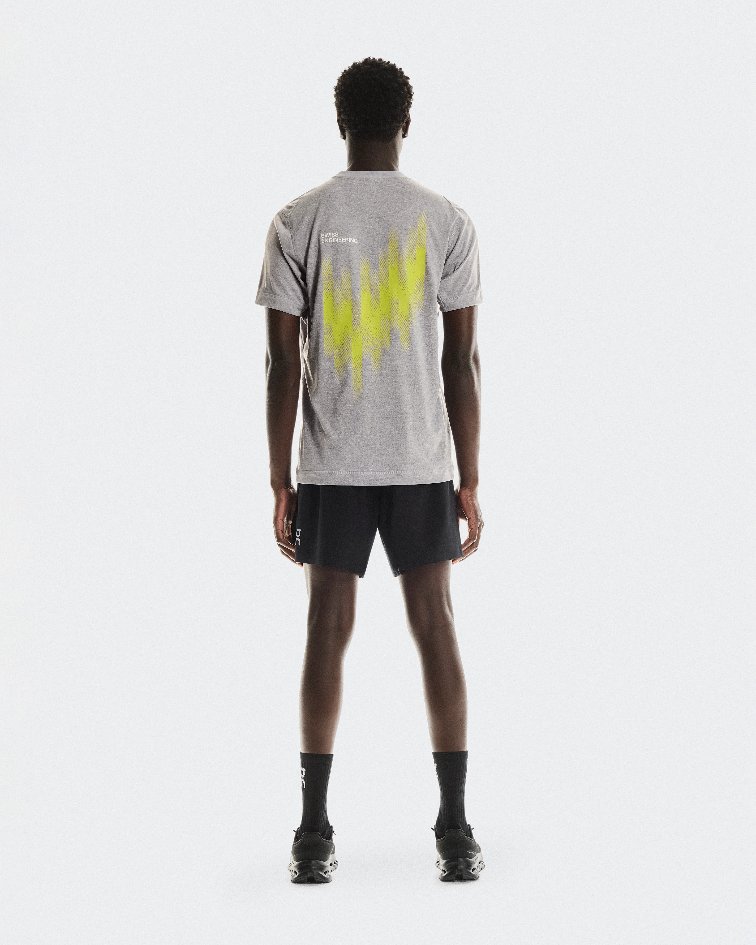On Train-T Graphic Lilac Men Tops and t-shirts