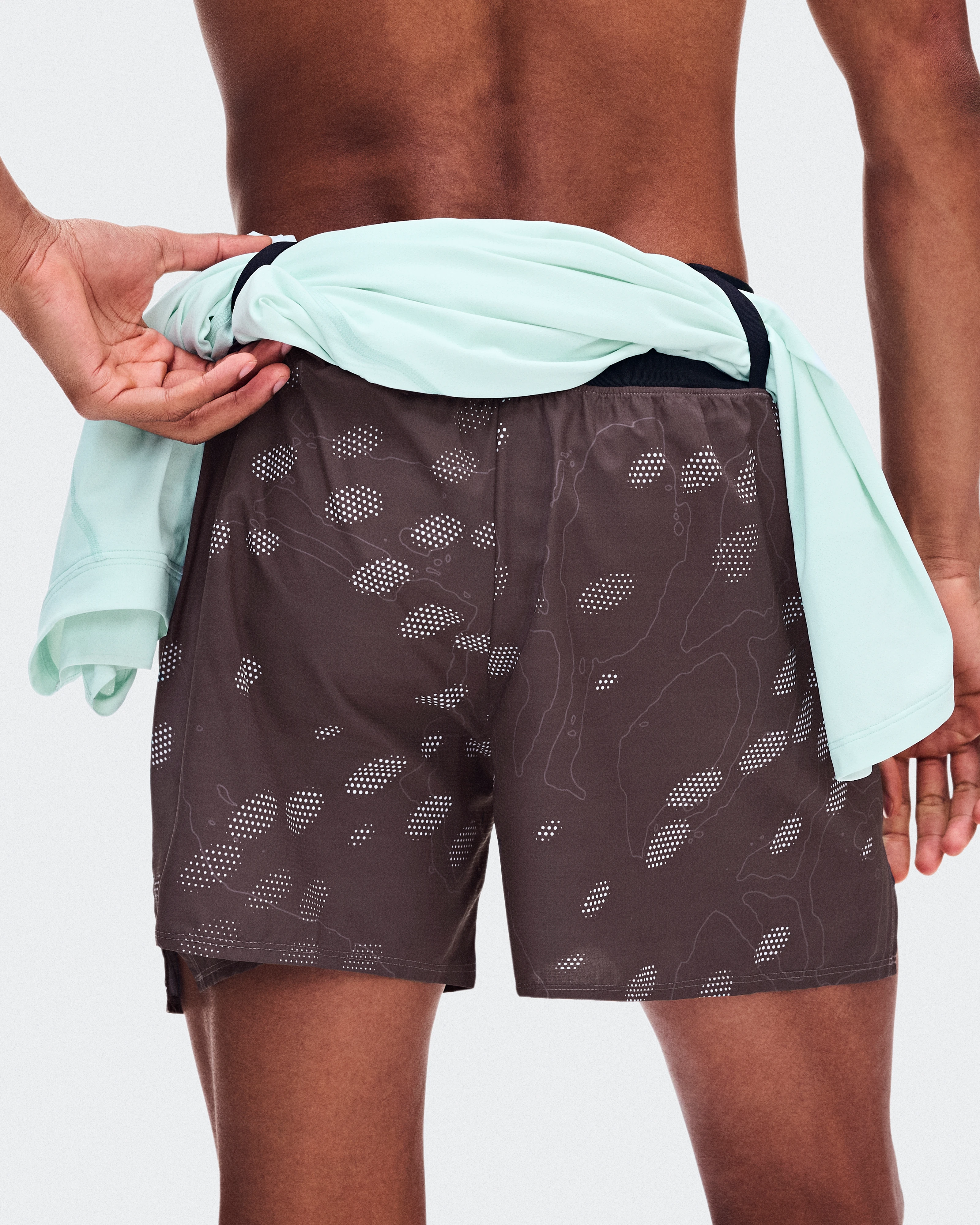 On Trail Shorts Mulberry Men Shorts