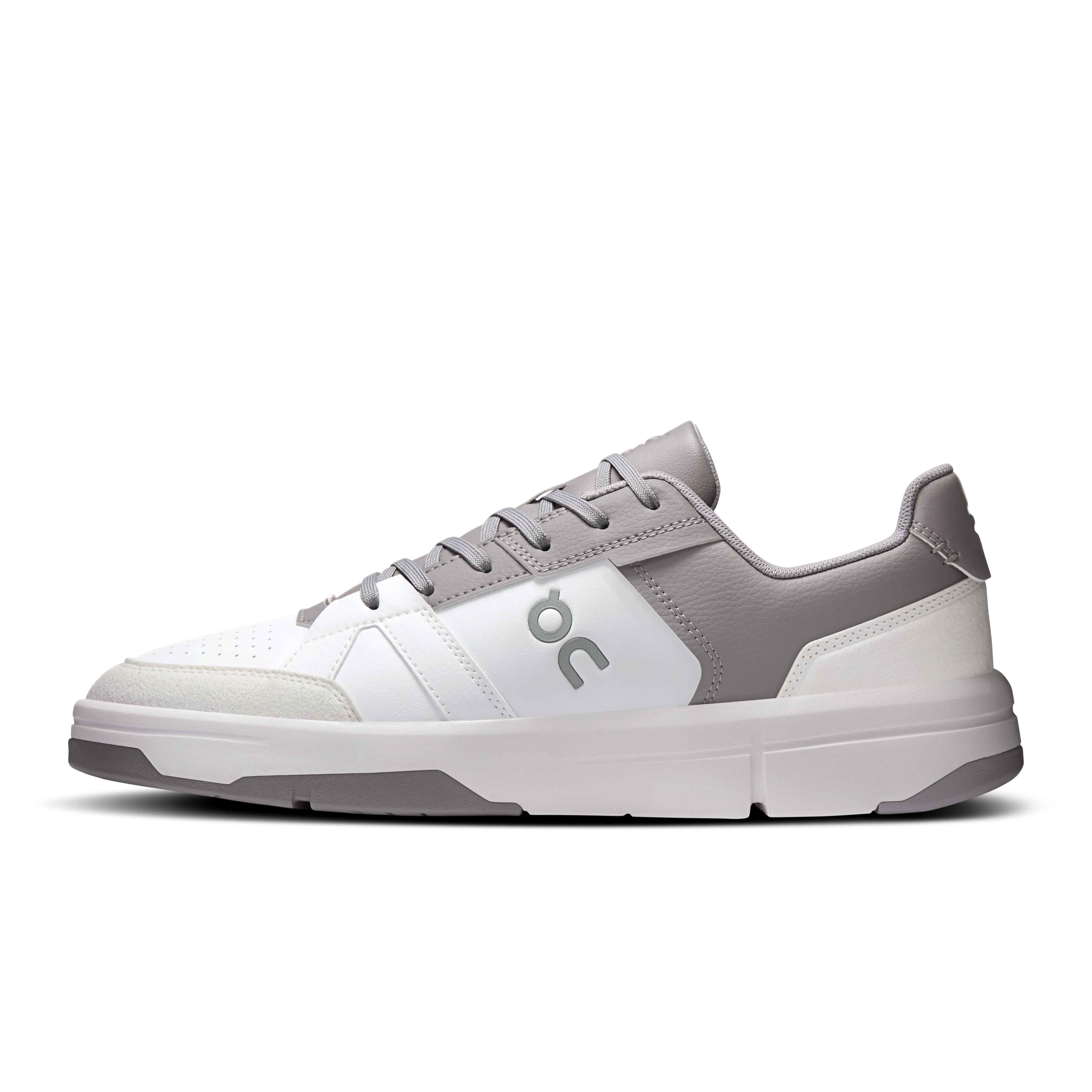 On THE ROGER Clubhouse White & Ore Men Tennis Shoes
