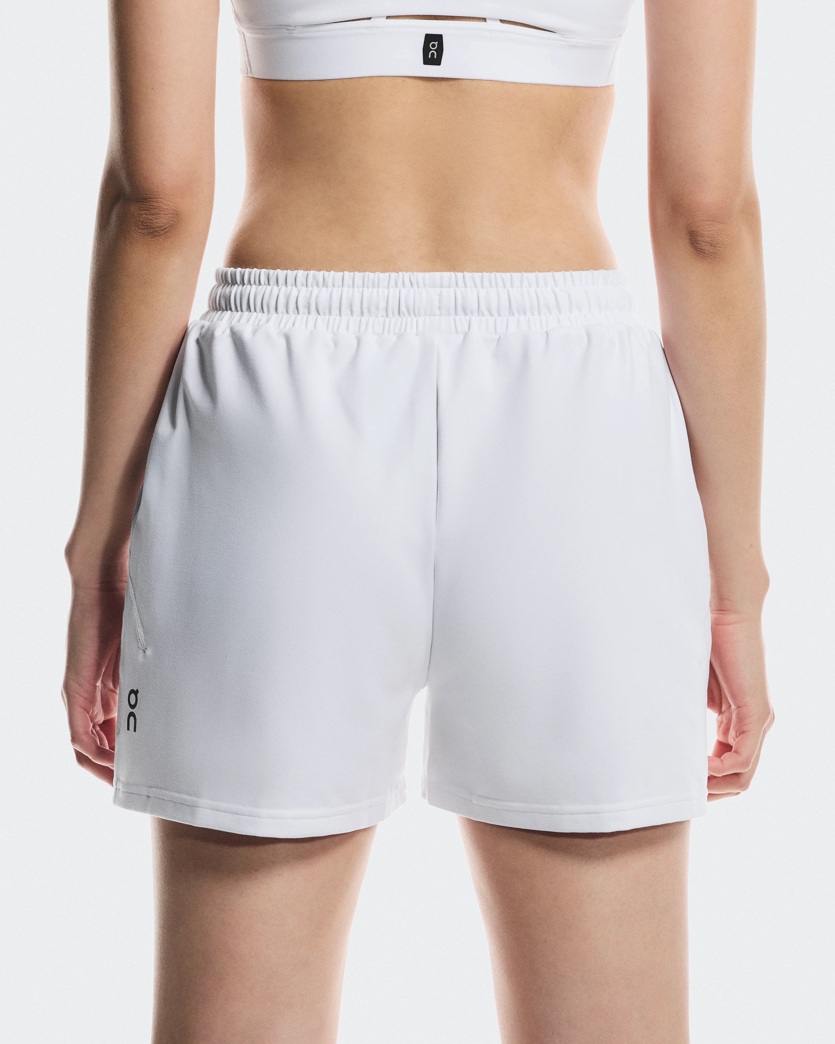 On Courtside Shorts White Women Shorts