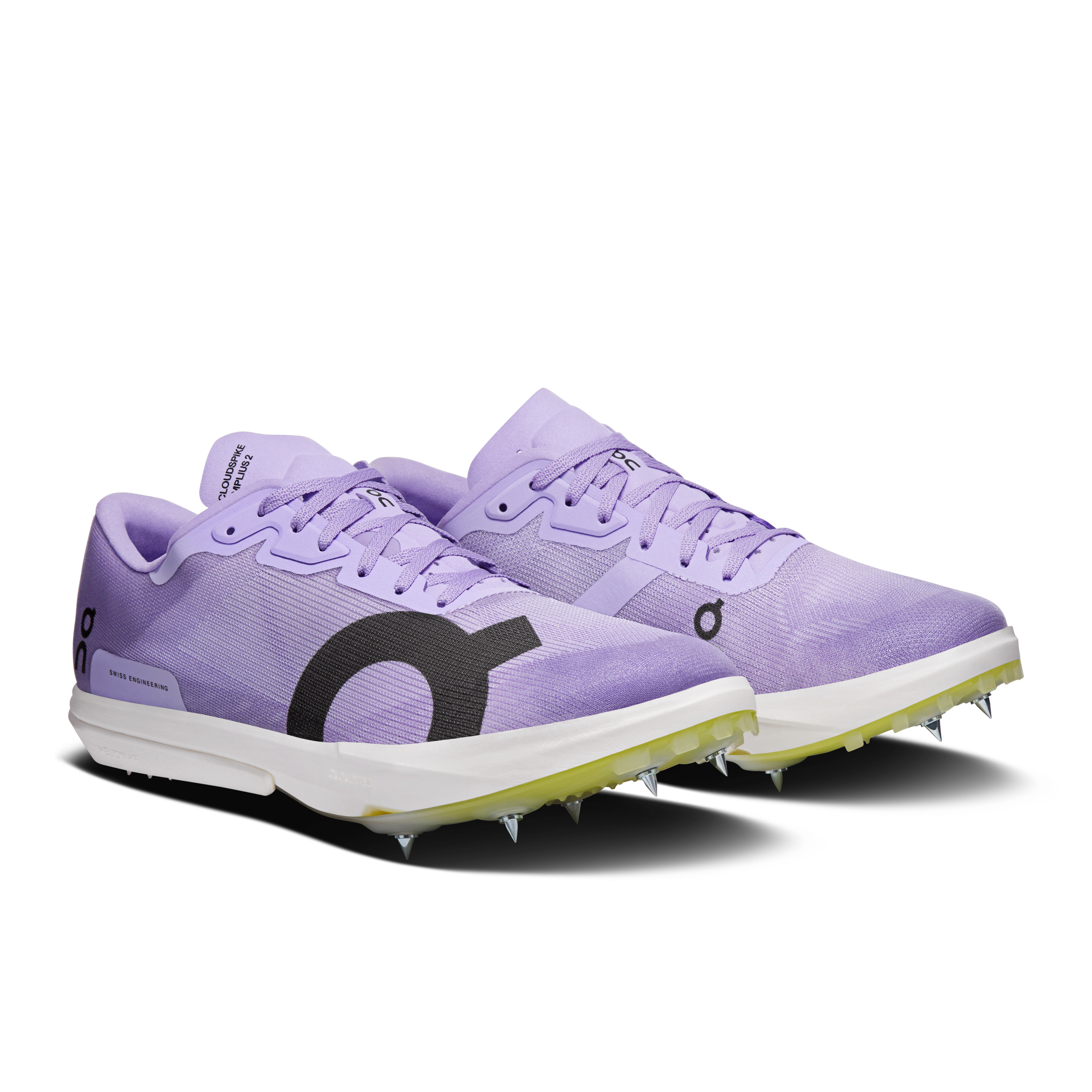 On Cloudspike Amplius 2 Bloom & Lime Damen Track Schuhe