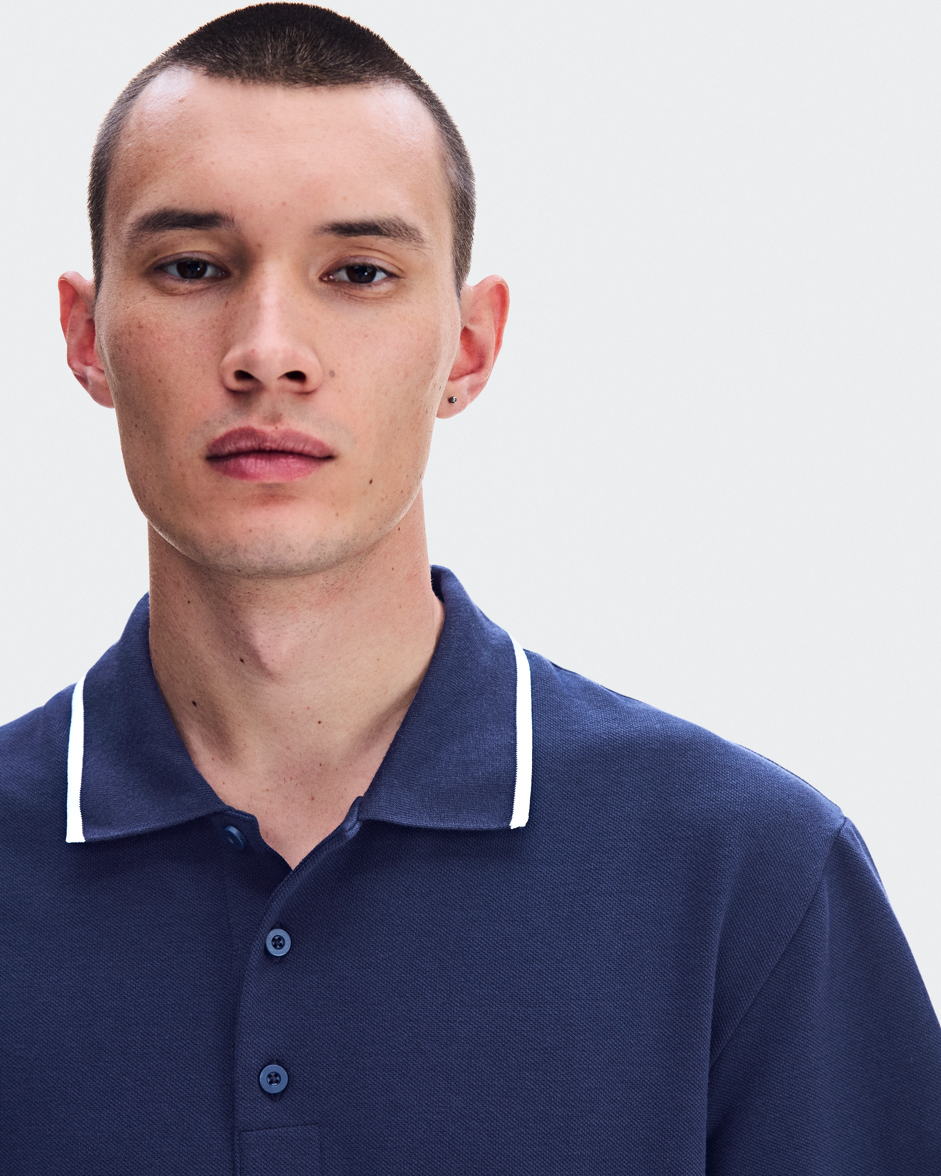 On Courtside Polo Inkwell Men Tops and t-shirts