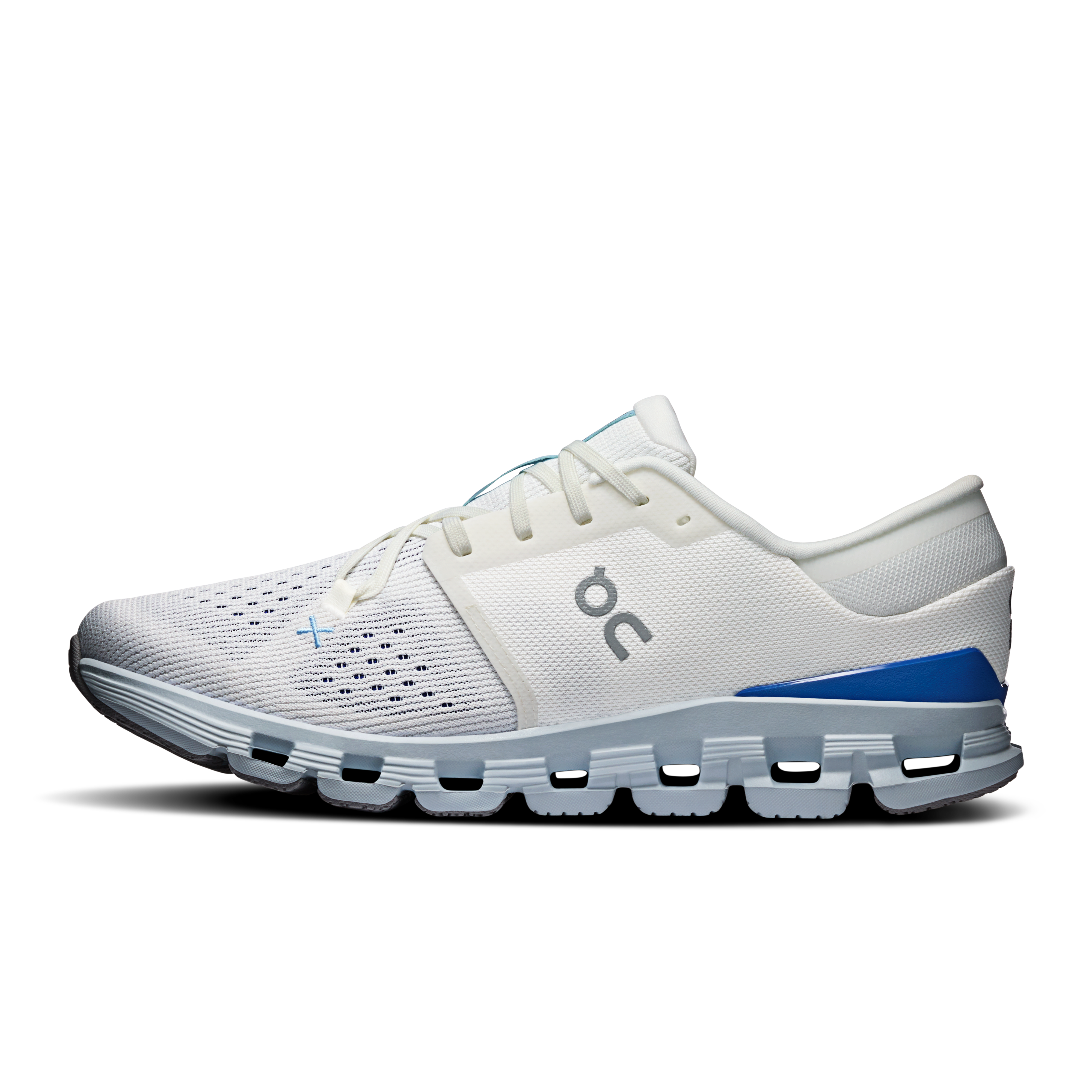 On Cloud X 4 White & Arctic Men – Versatile workouts, gym workouts, HIIT Shoes