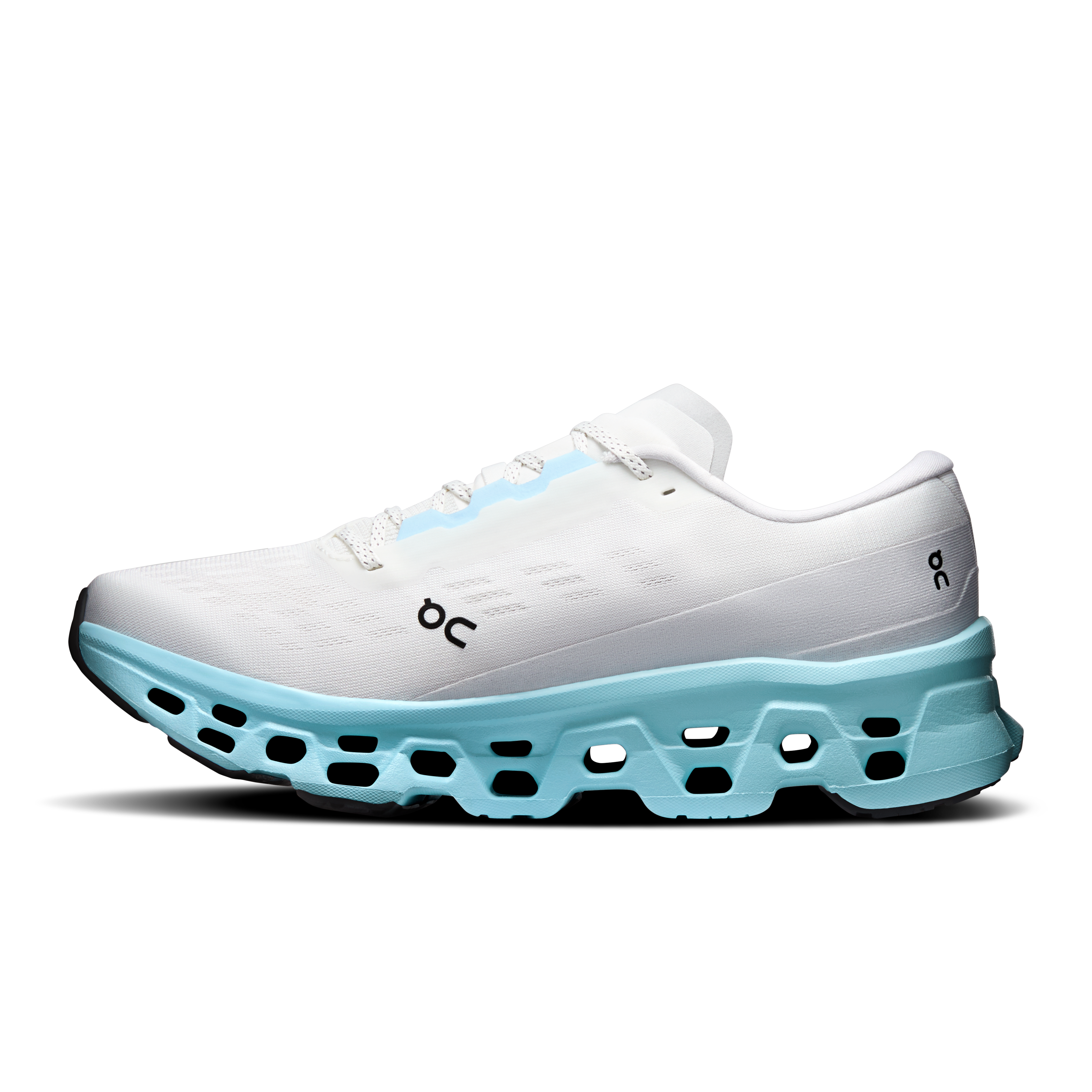 On Cloudmonster 3 Ivory & Topaz Masculino Corrida de rua Tênis