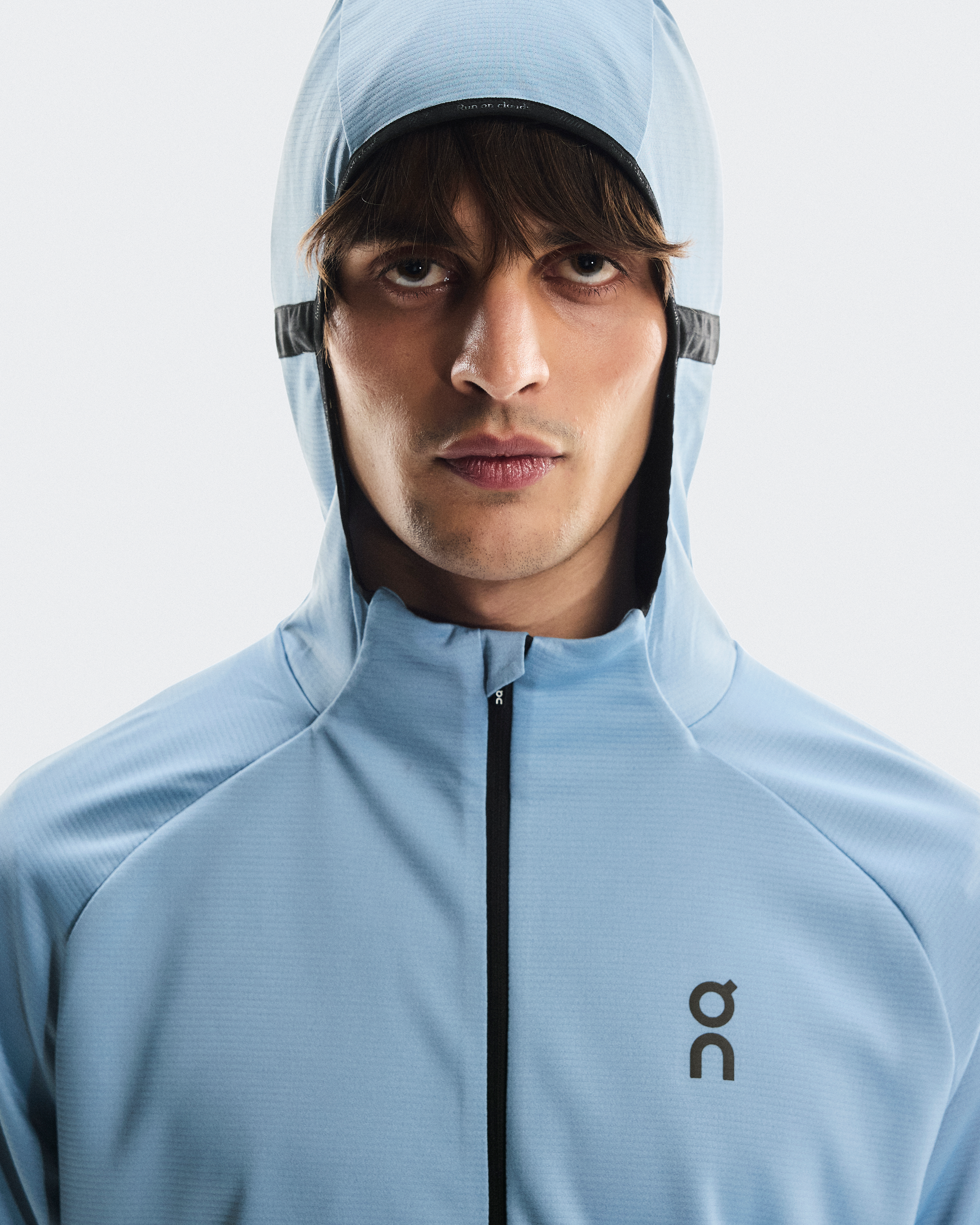 Climate Zip HoodieMen / Chambray / L