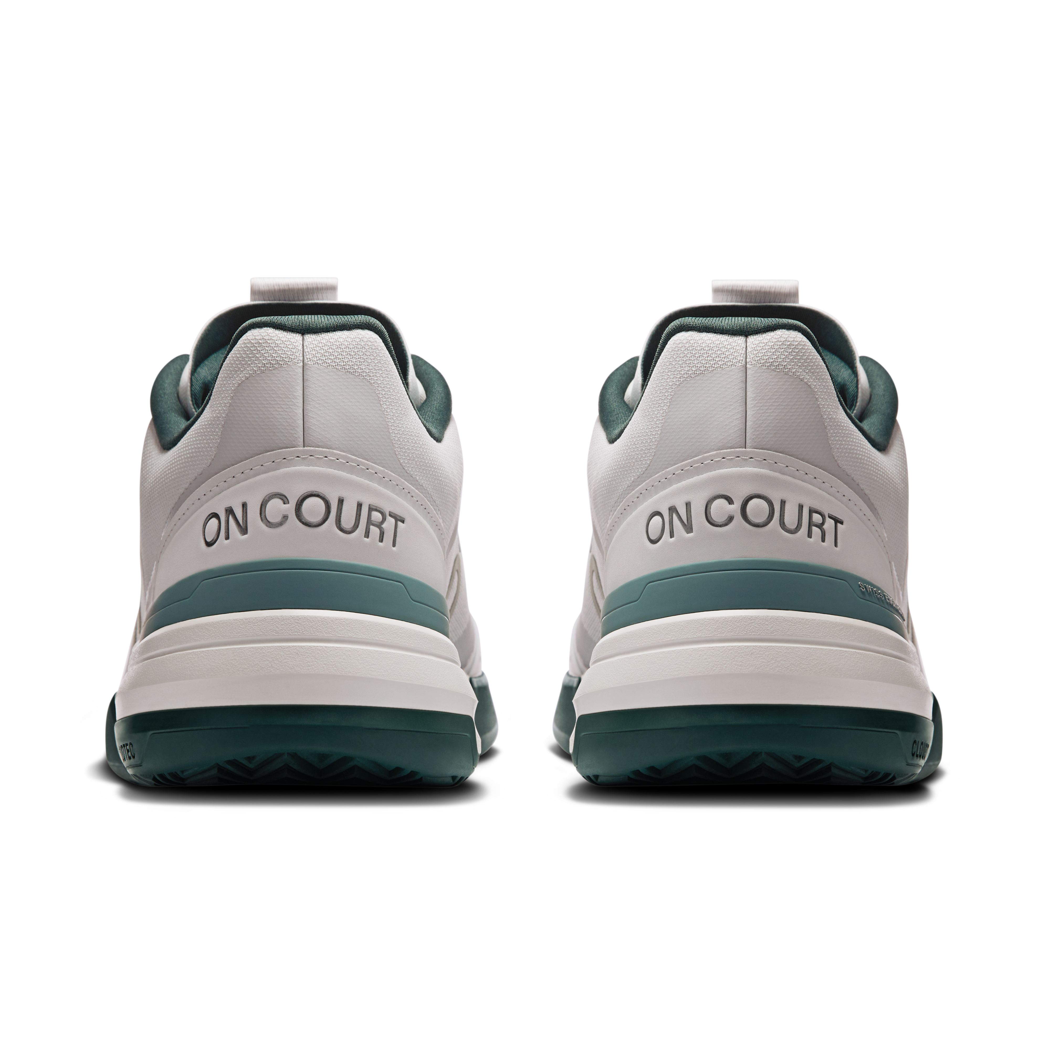 On THE ROGER Advantage Pro Frost & Evergreen Men Tennis Shoes