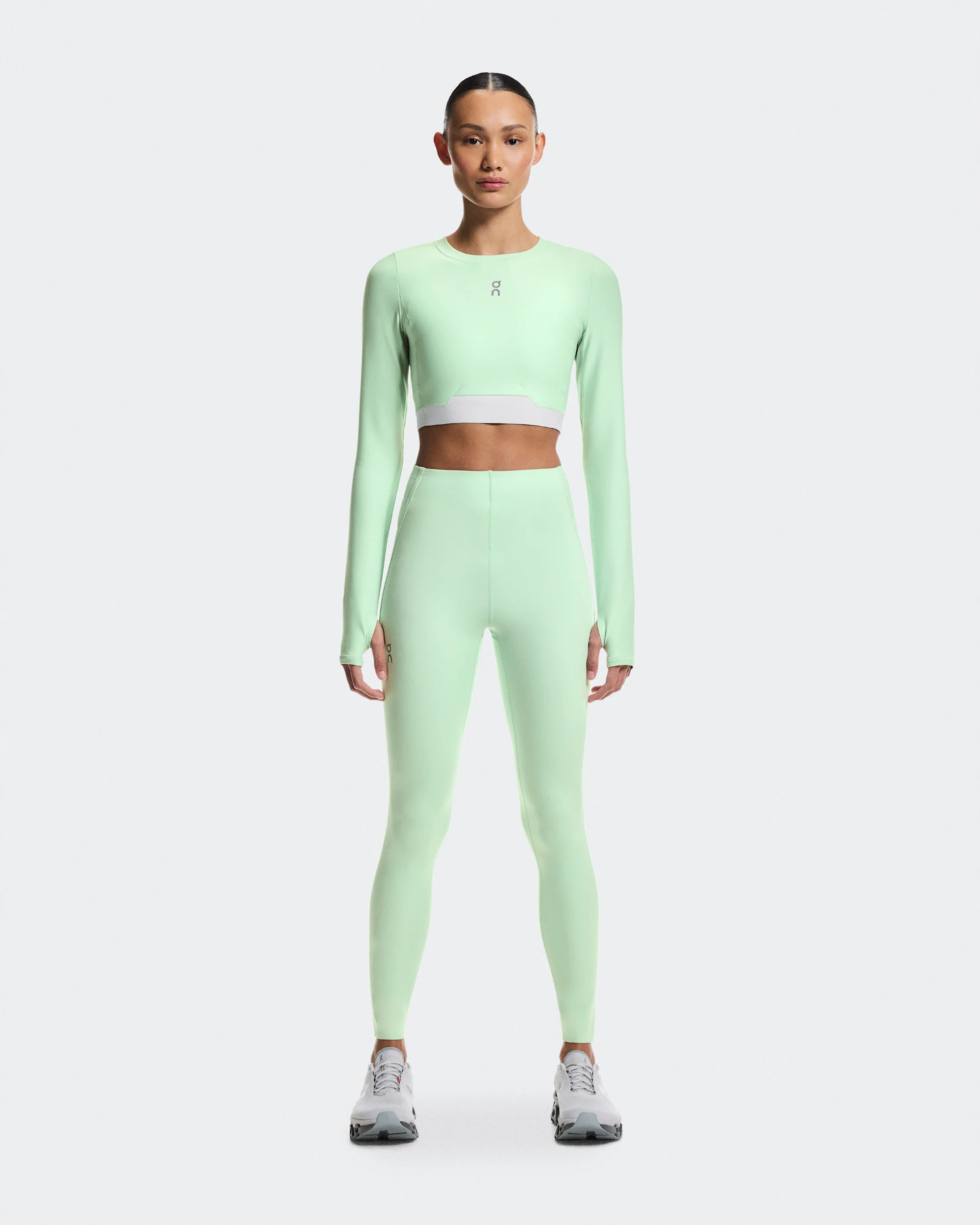 Train Long Sleeve Crop