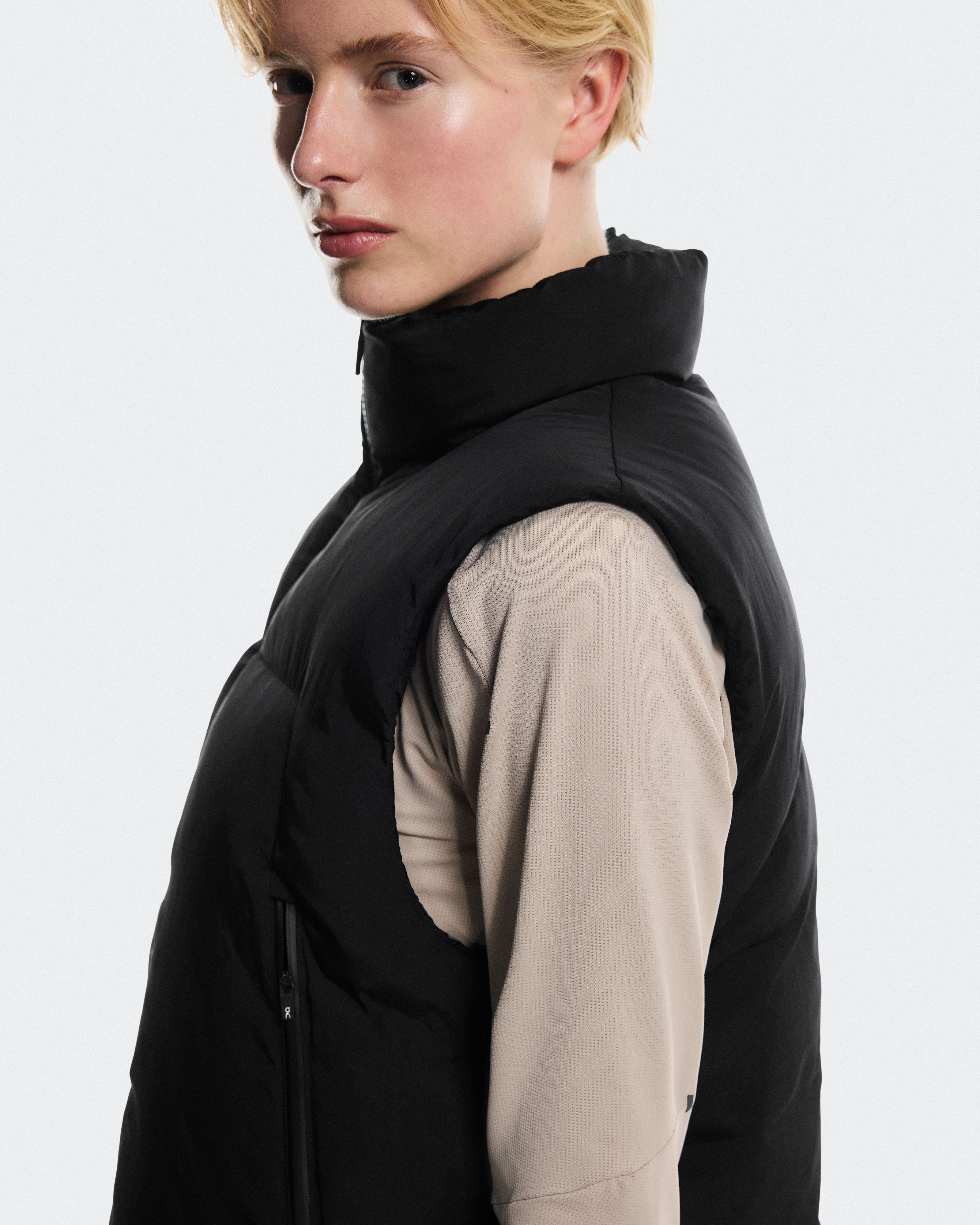 On All-Day Puffer Vest Black Women Jackets
