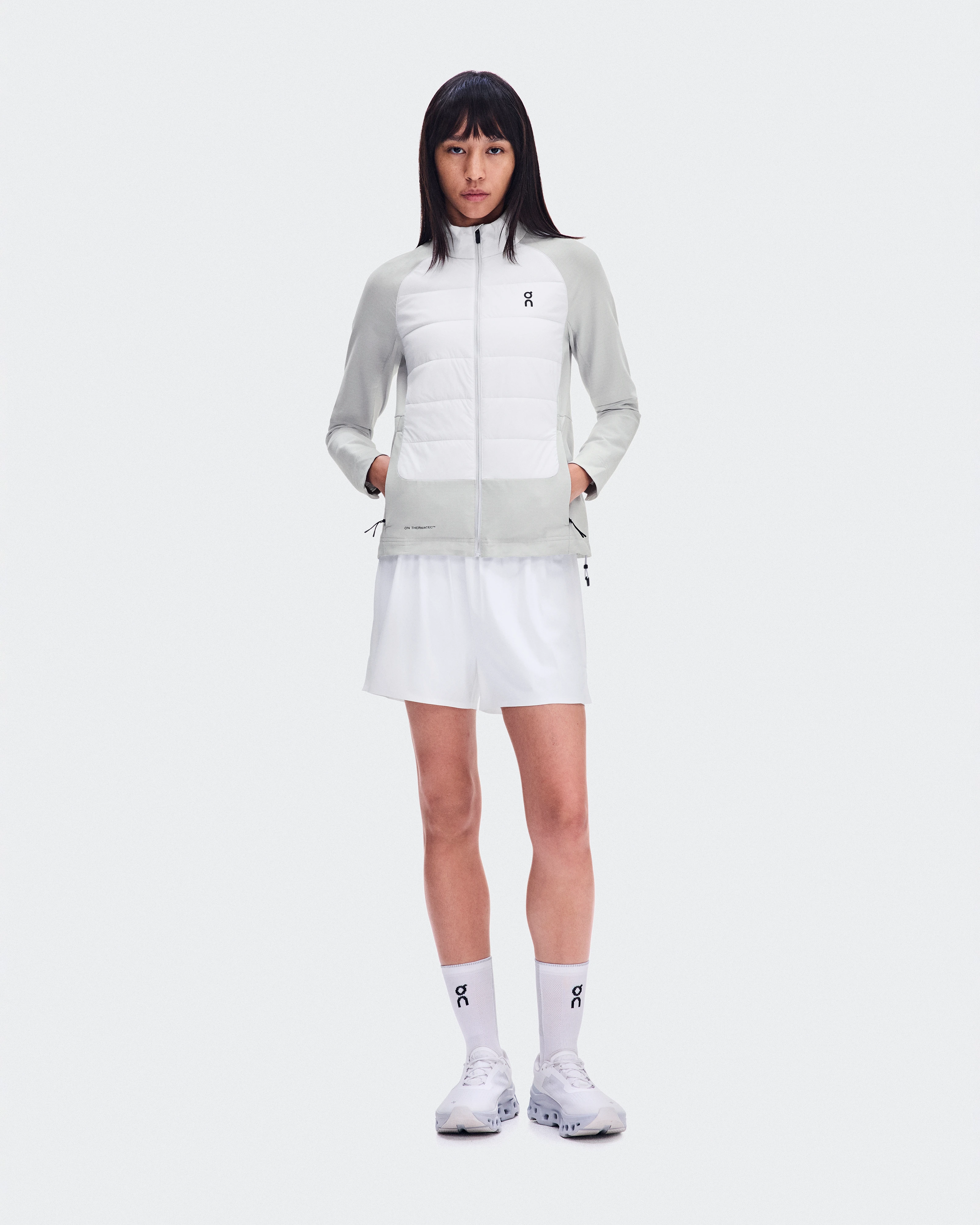 On Weather Hybrid Jacket Glacier & Frost Women Jackets