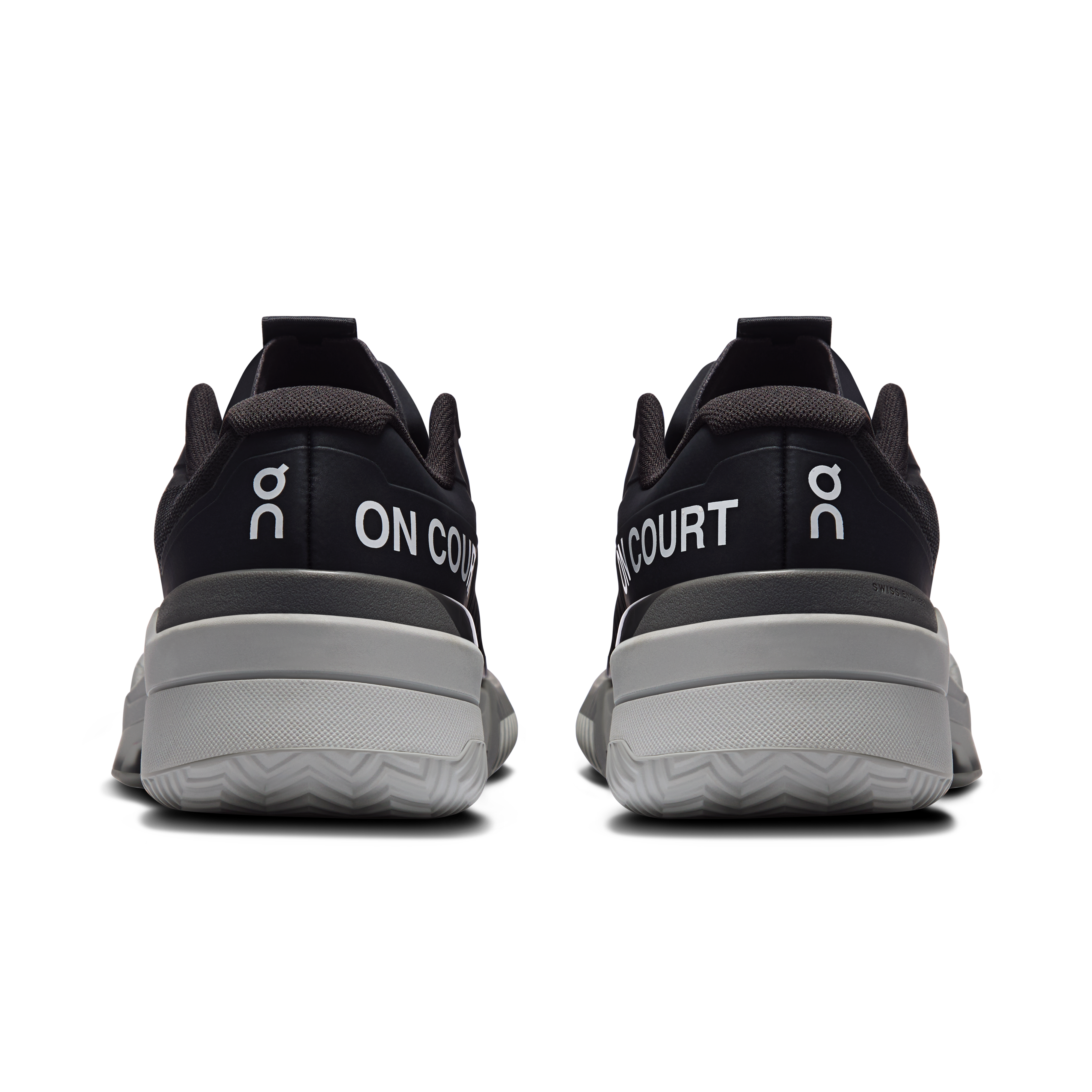 On THE ROGER Pro Fire Clay Black & Eclipse Men Tennis Shoes