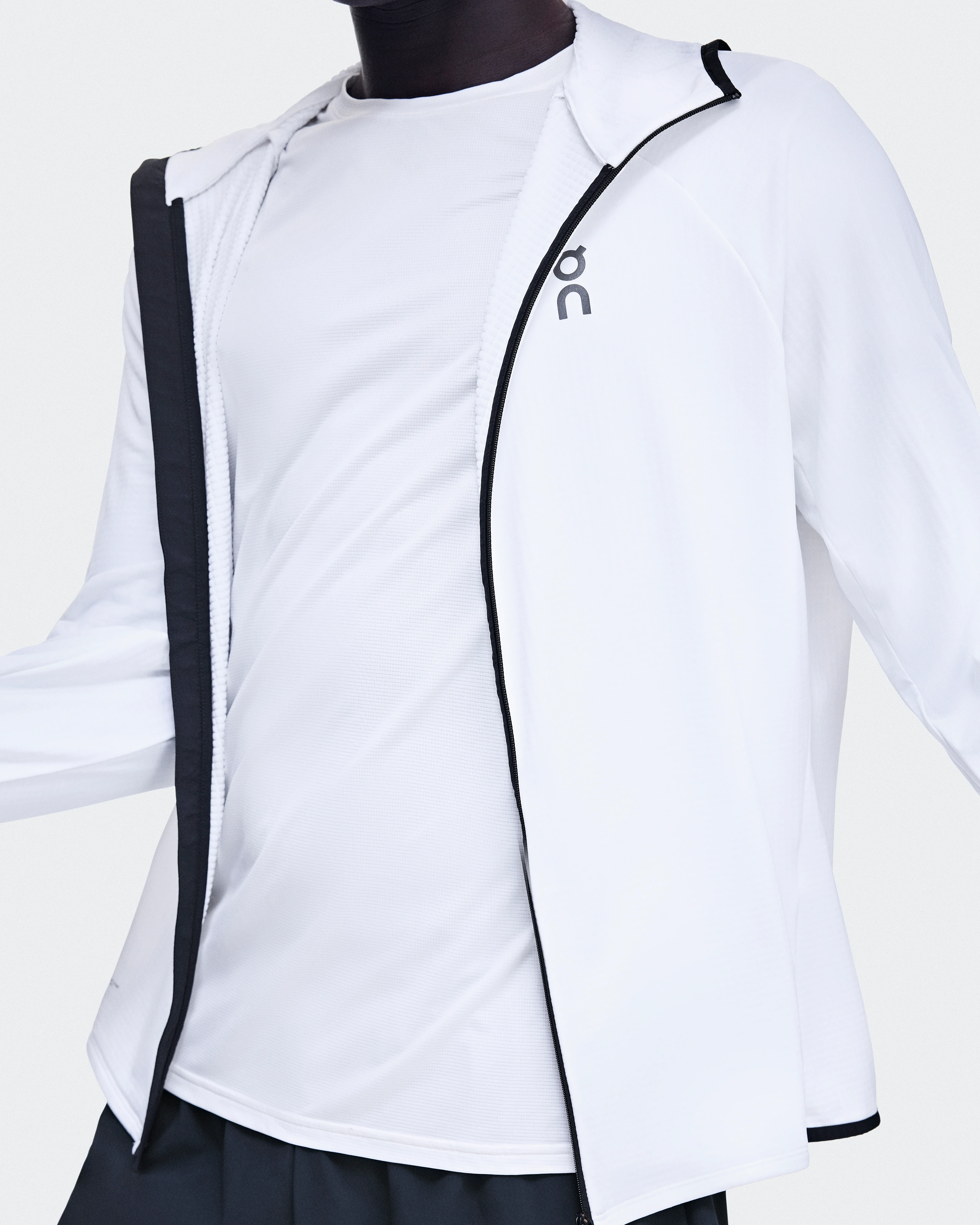 On Climate Zip Hoodie White Men Hoodies and sweatshirts