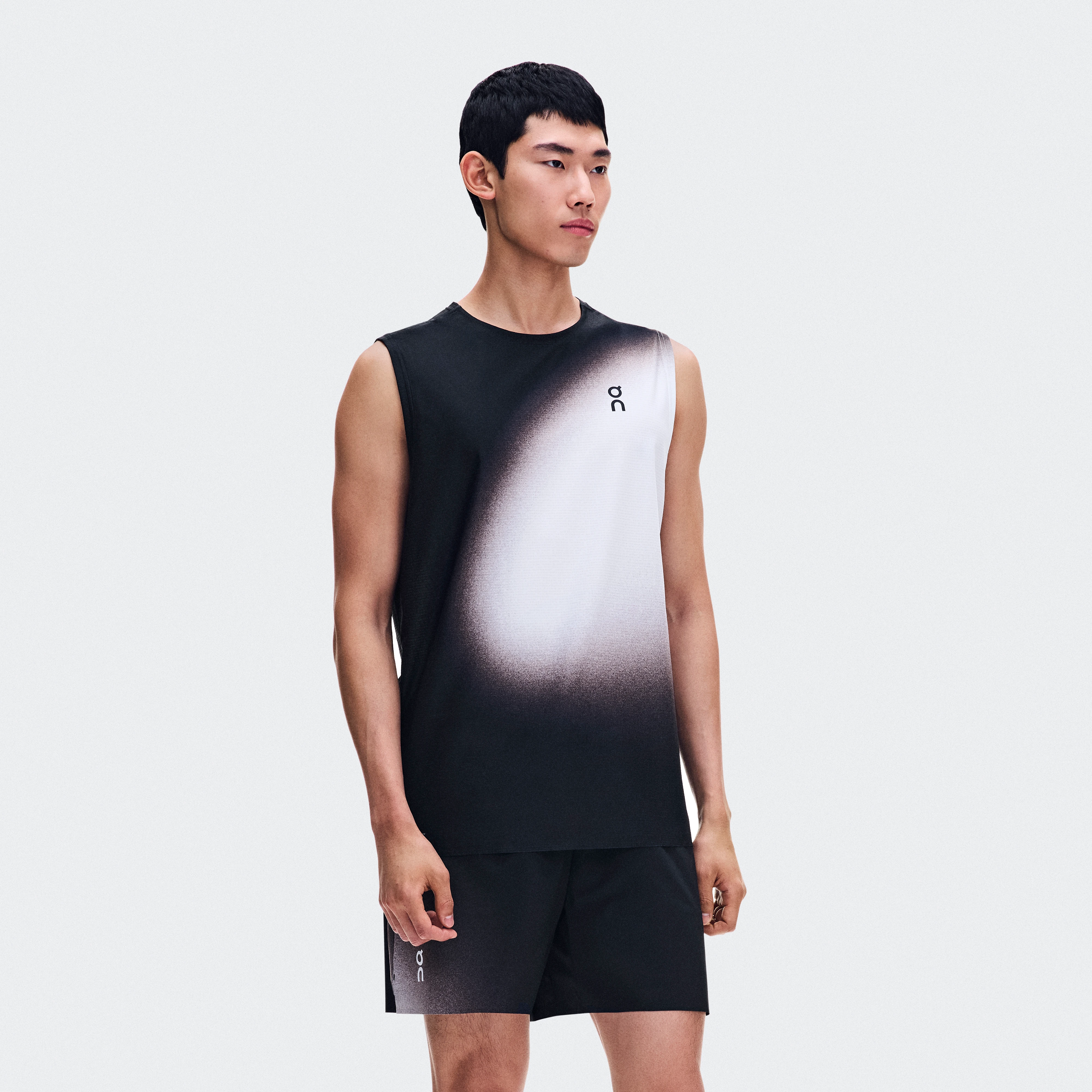 On Court Tank Swing Black & Mulberry Homme – Tennis, sports de raquette Hauts et t-shirts Tennis