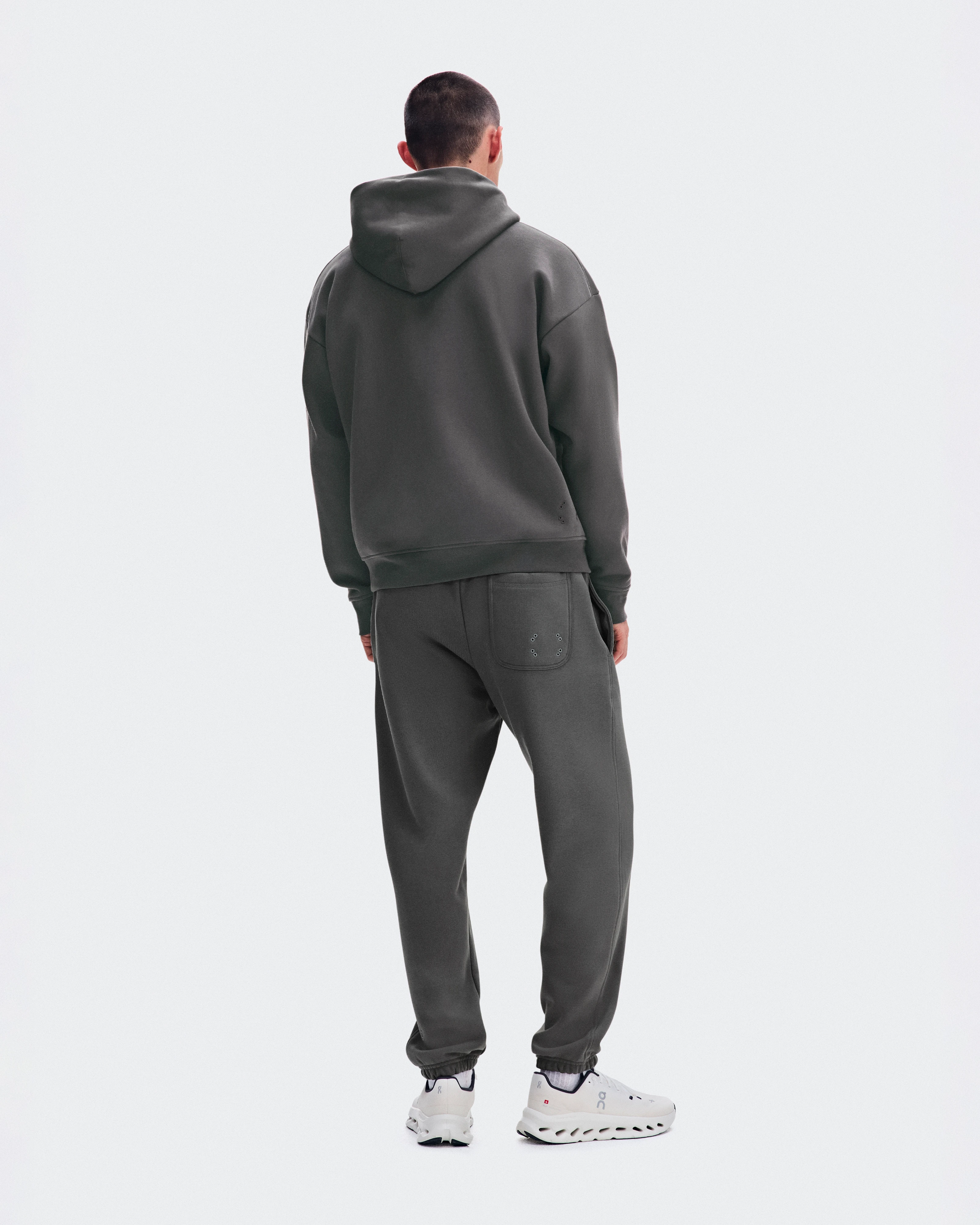 On Club Collective Full Zip Hoodie Ember Men Hoodies and sweatshirts