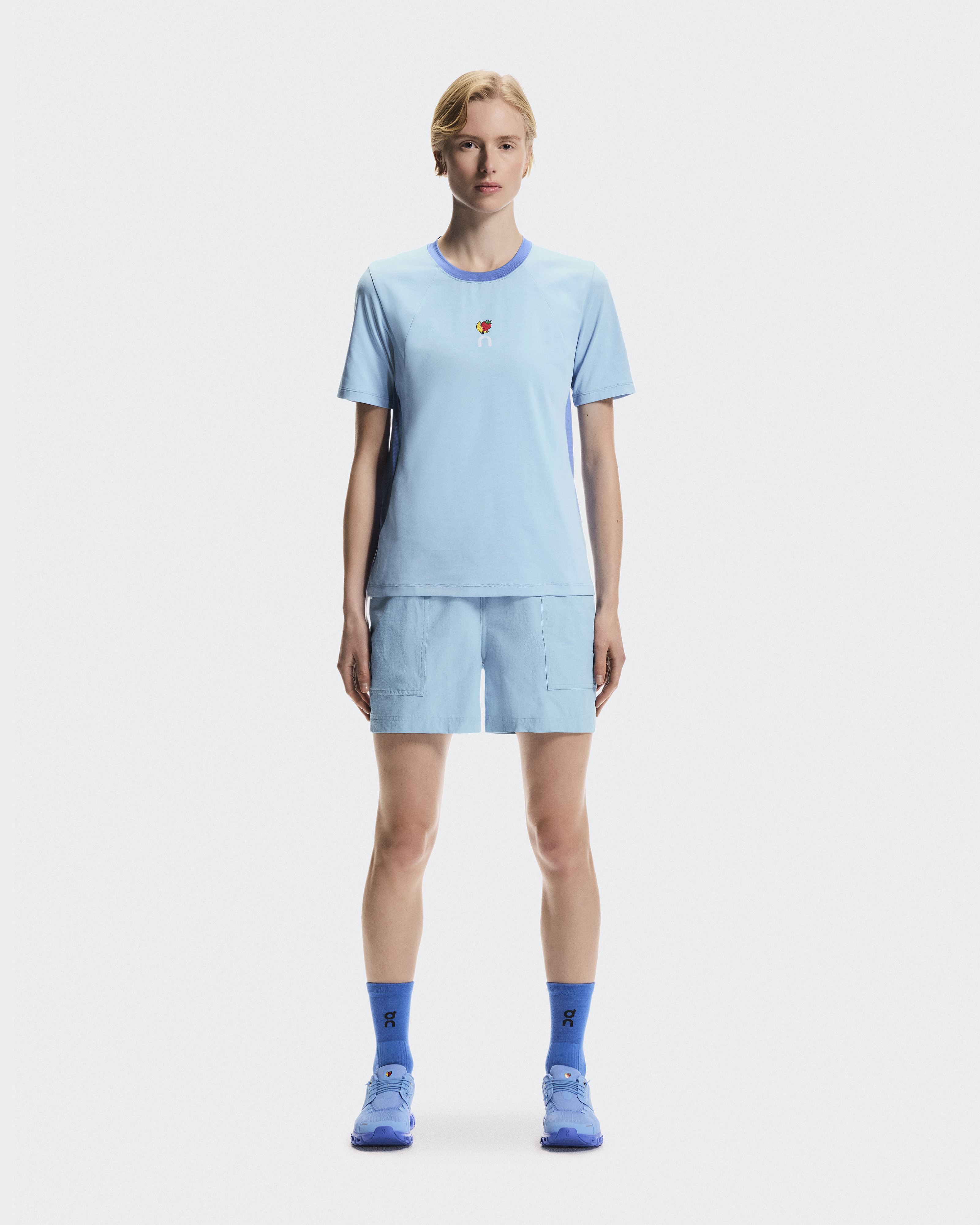 Trek-T SHF Short-Sleeve Shirt in Gourami/Ultramarine