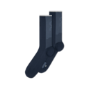 Performance Run Sock High in Navy/Navy