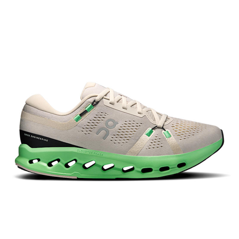 On Cloudsurfer 2 Zapatillas de Running para Asfalto Hombre en Truffle/Honeydew, Talla: 47, Polyester Tpu ️