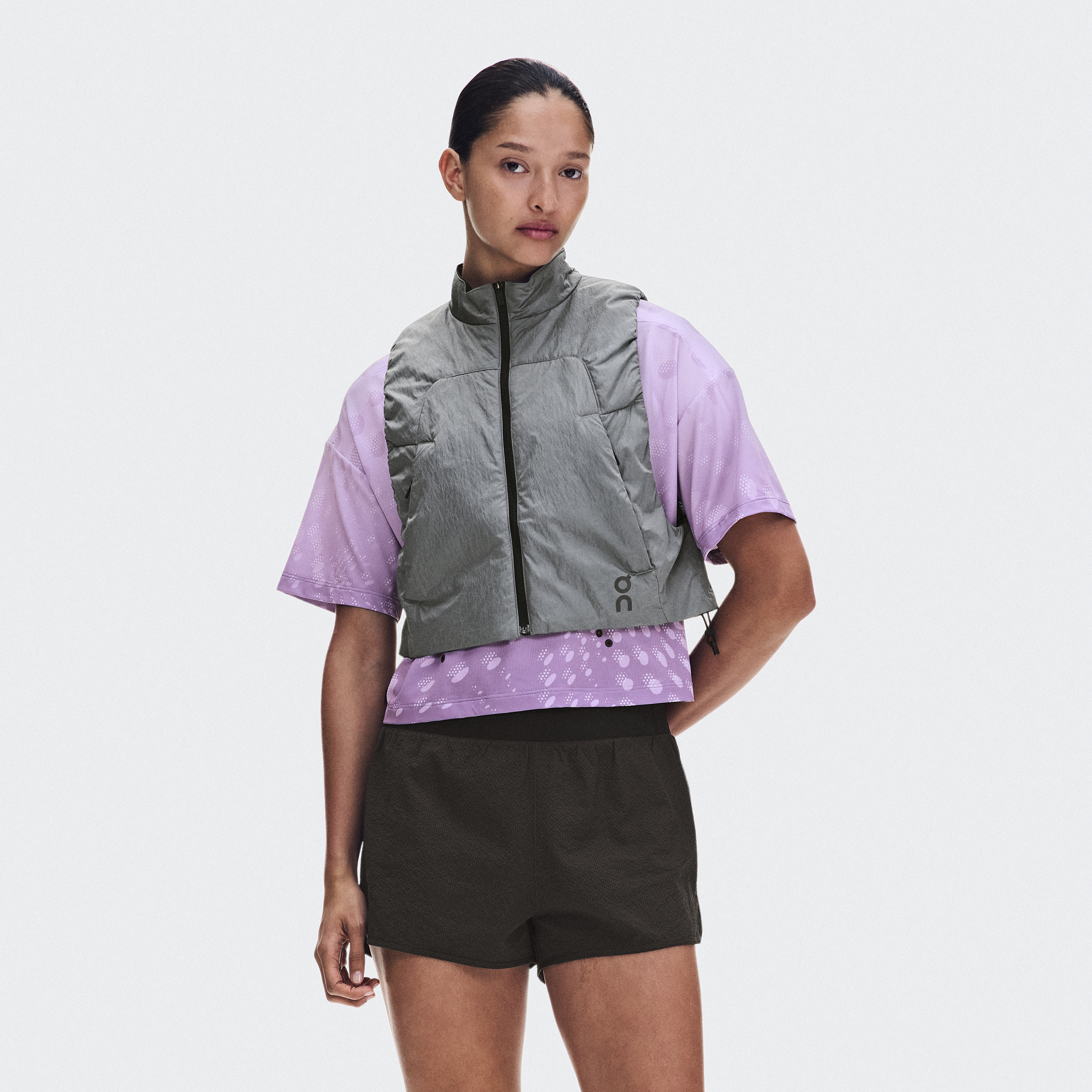 Performance Volt Vest in Glacier