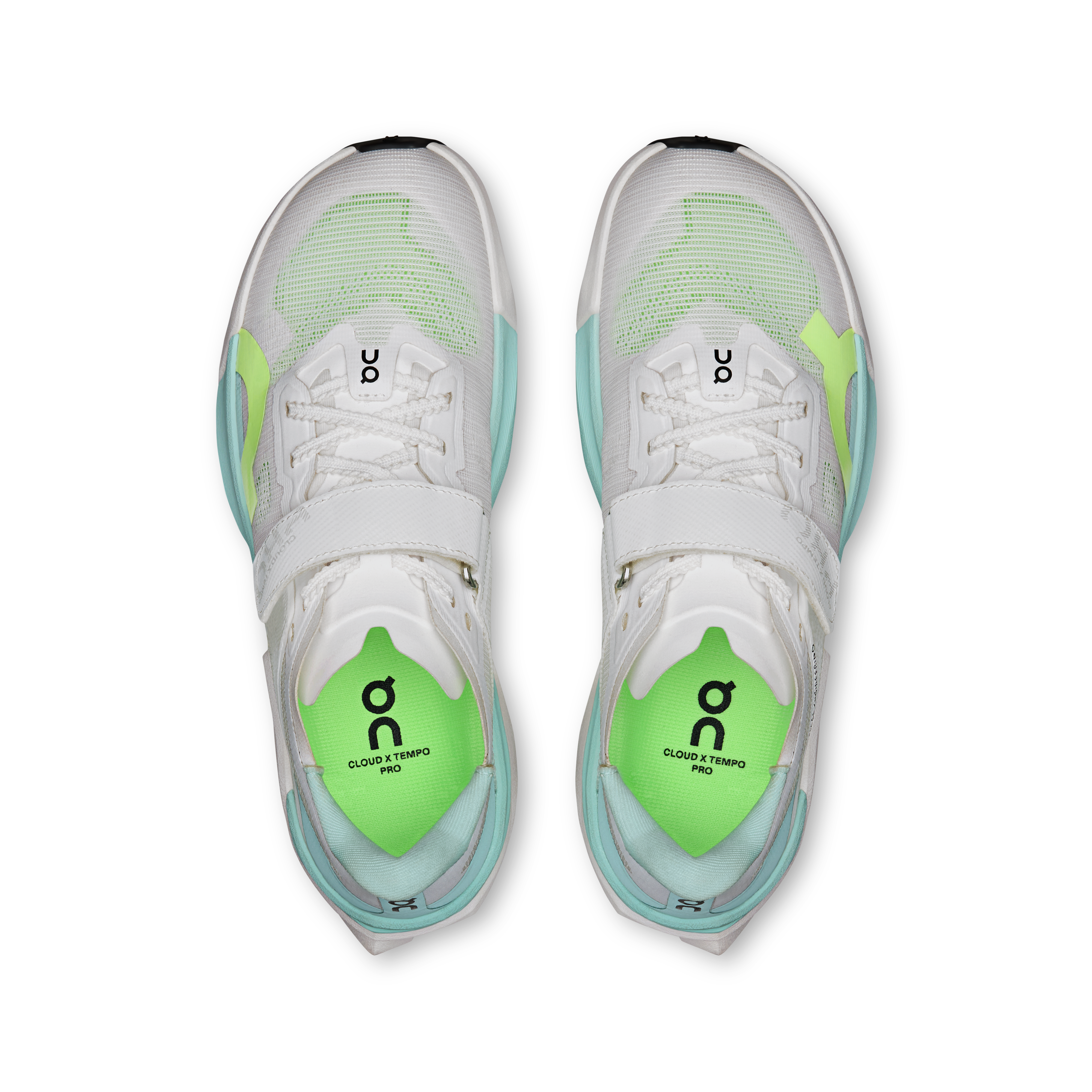 On Cloud X Tempo Pro White & Celeste Women training_shoes Shoes