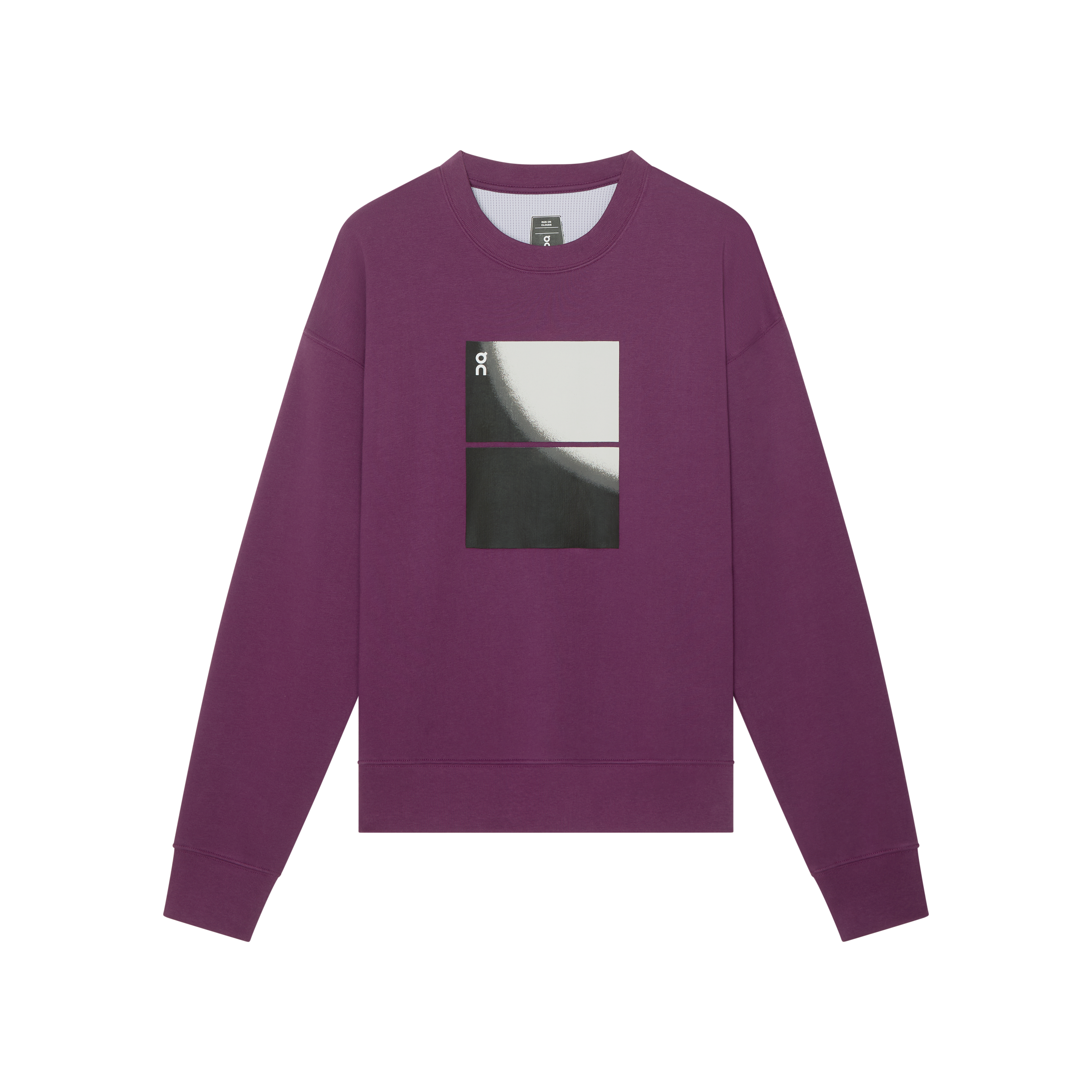 Club Crew Swing Sweater in Cassis