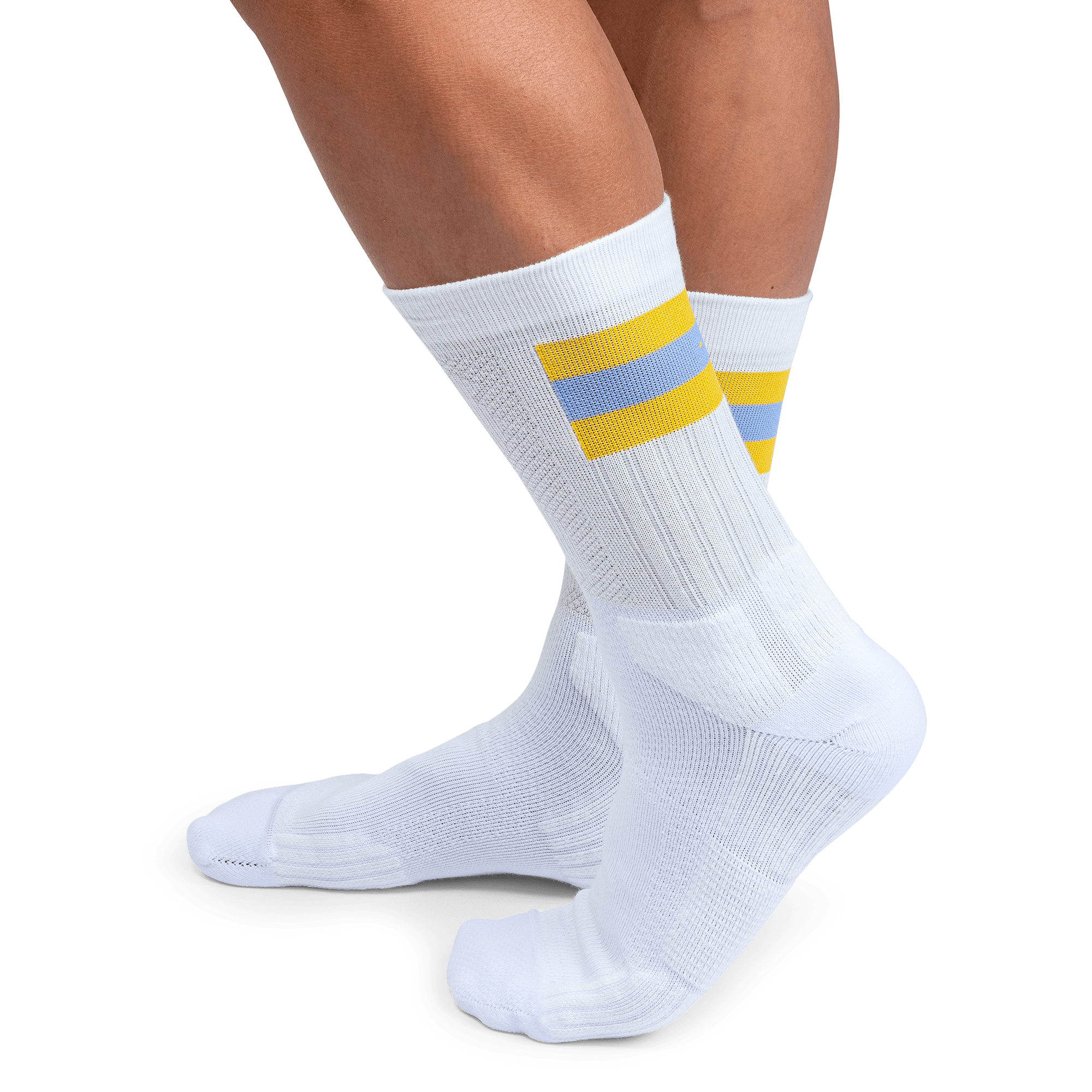 On Chaussettes Running Homme - Performance Mid - Zest & Moss