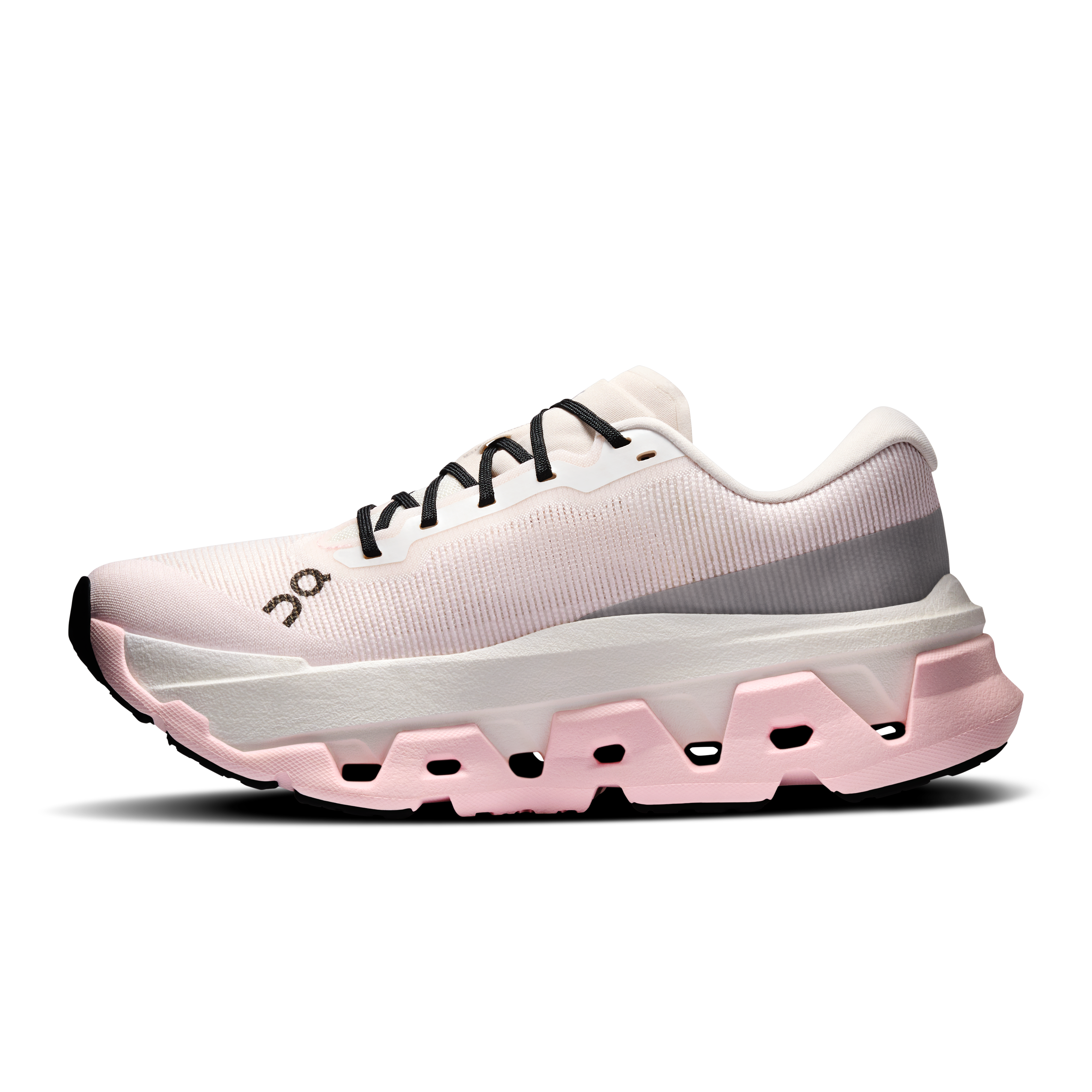On Cloudmonster 3 Hyper Ivory & Peony Damen Strassenlauf Schuhe