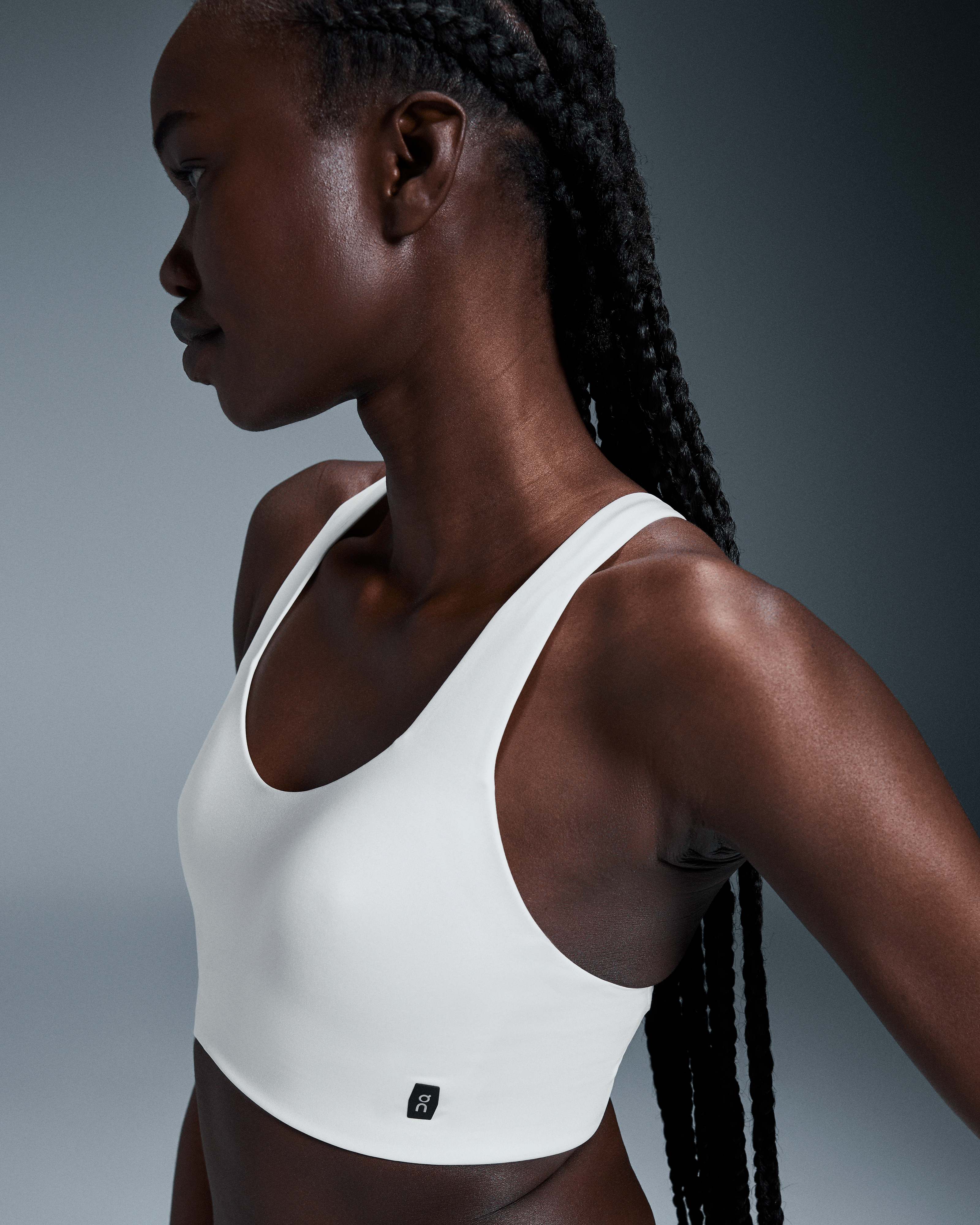 On Swiss Olympic Active Bra Undyed-White Women Bras