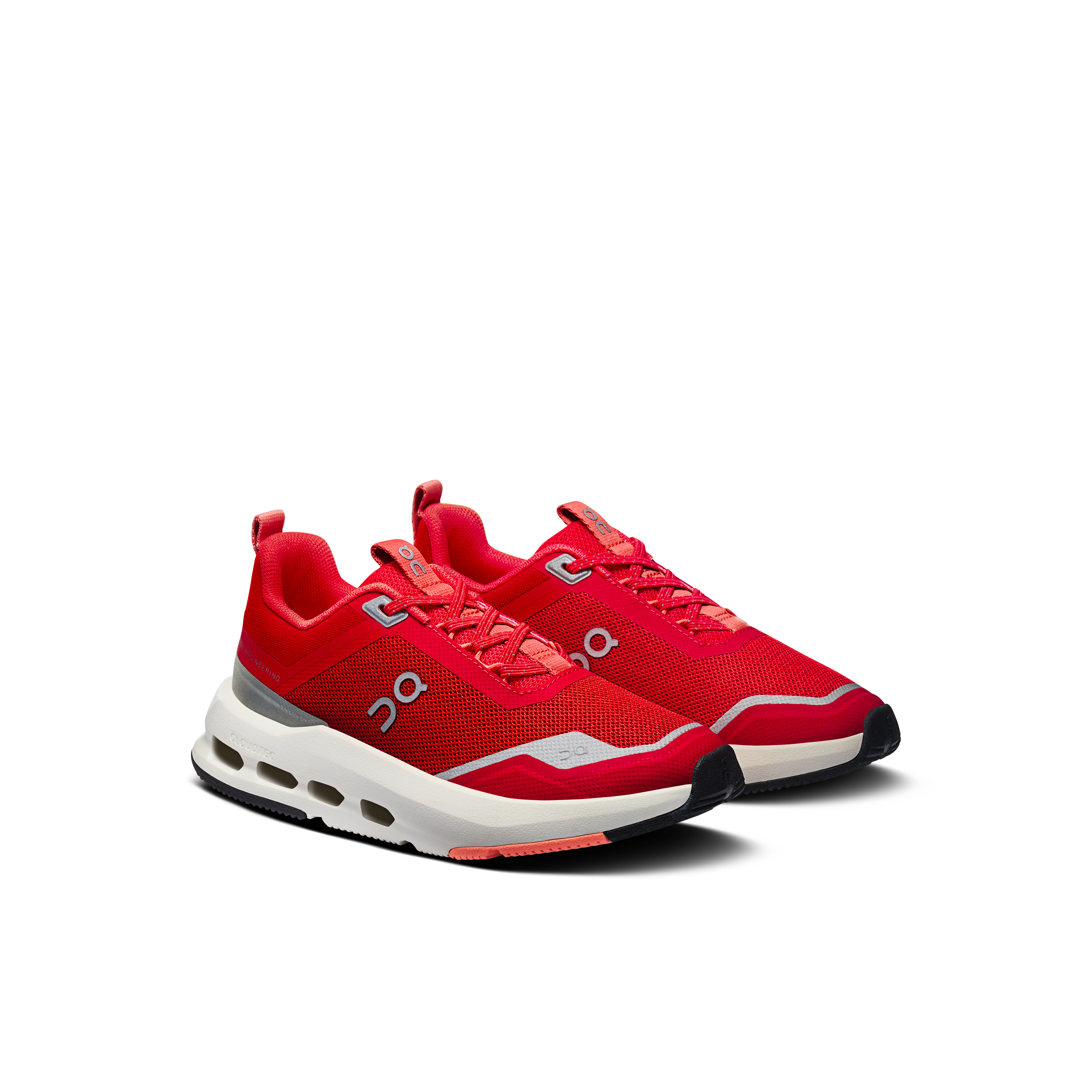 On Cloudnova Kids Red & Terra Kids Active life Shoes