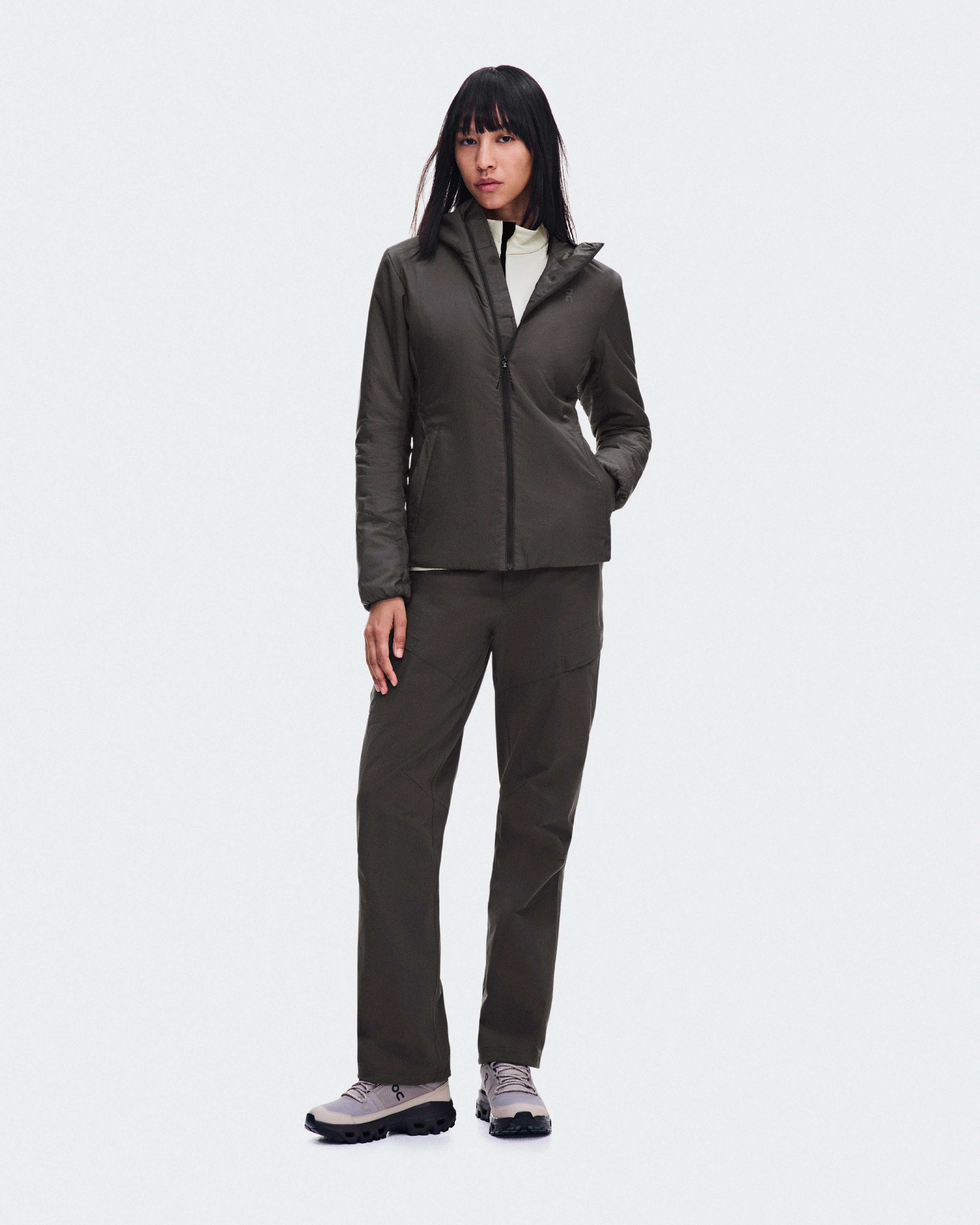 On Ascent Insulated Jacket Espresso Women Jackets