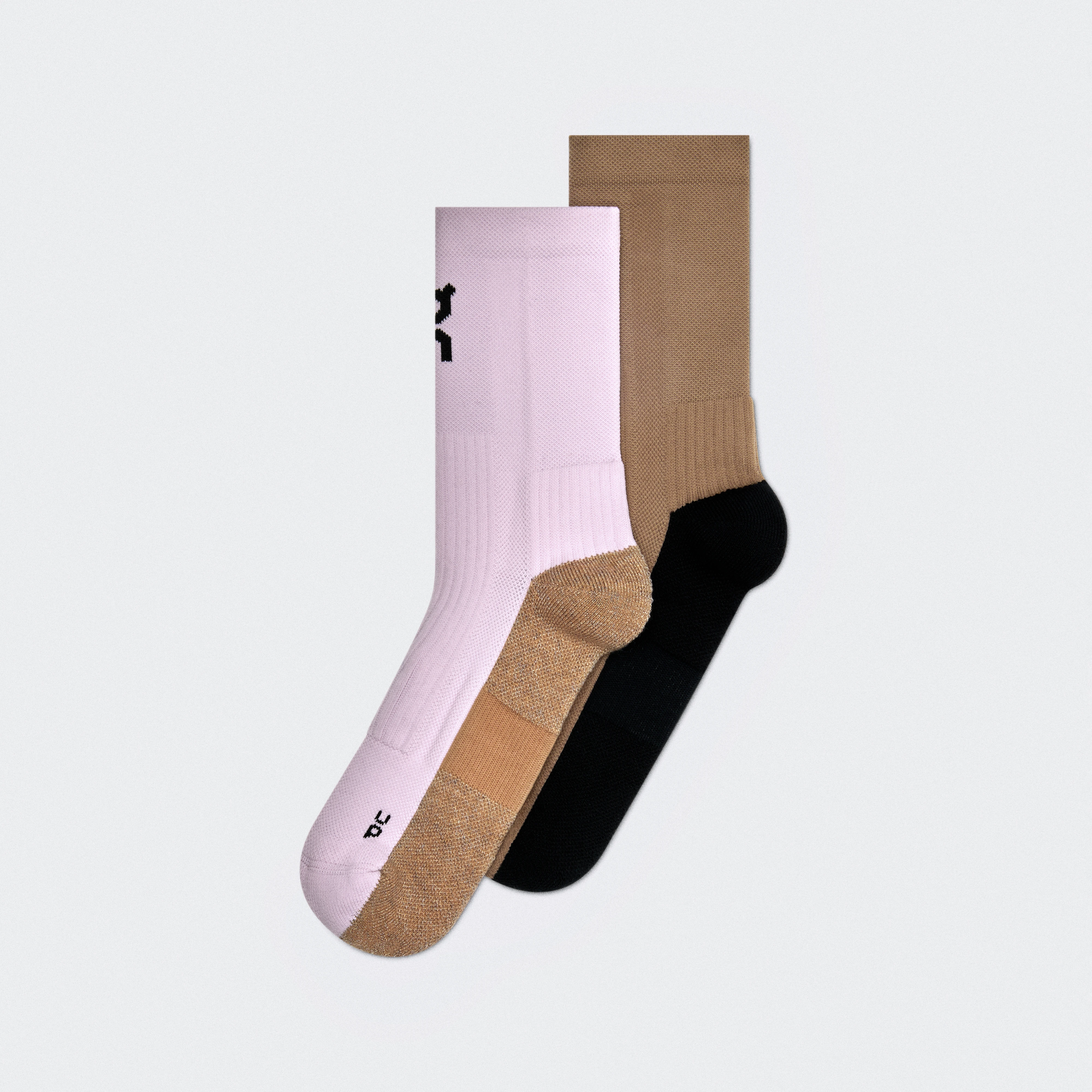 On Trail Sock High 2P Foxglove & Ash Unisex – Hiking, outdoors, ergonomic construction Socks