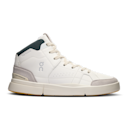 THE ROGER Clubhouse Mid Lifestyle Shoe in White/Evergreen