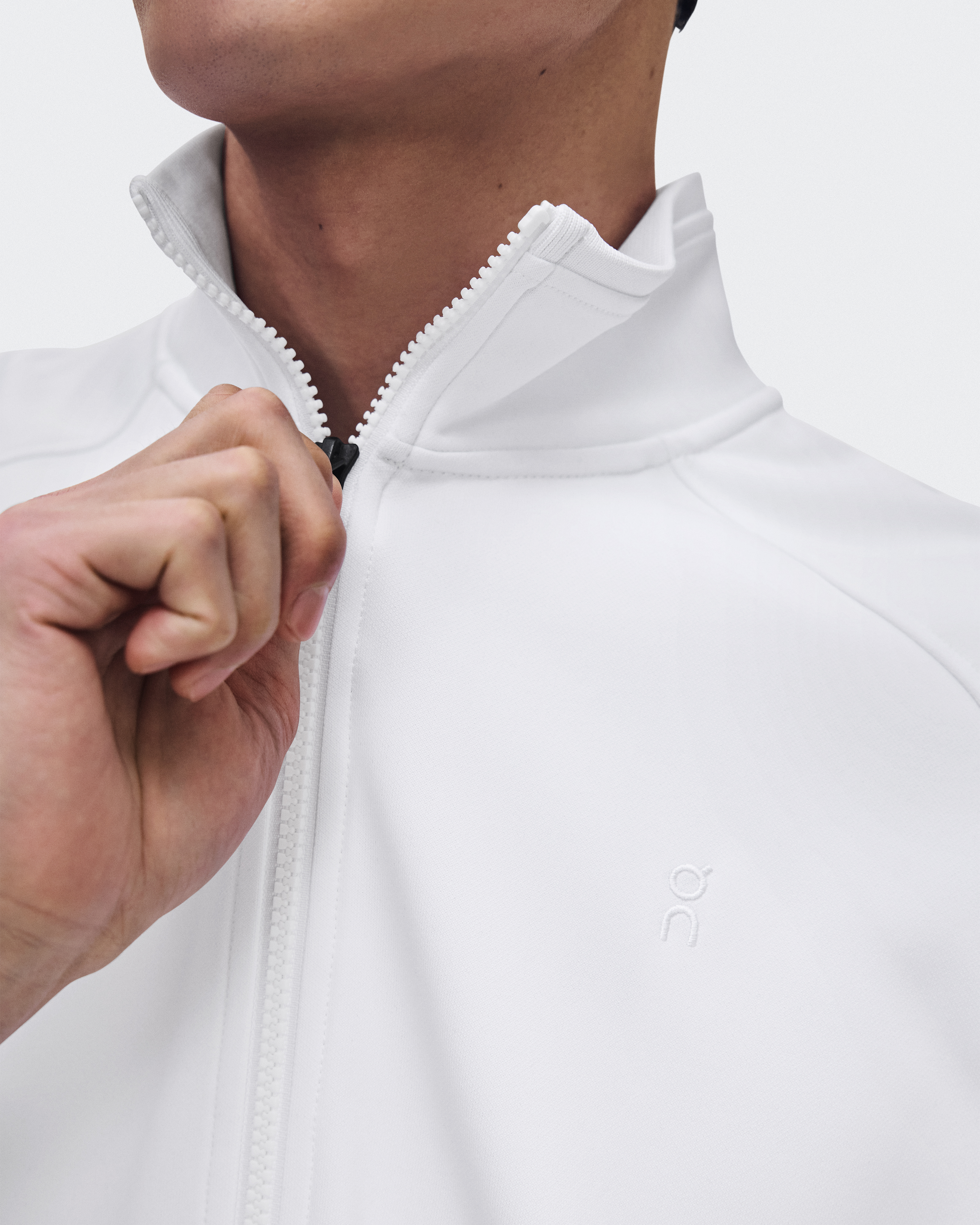 Men's Courtside Full Zip LDN | White | On United States