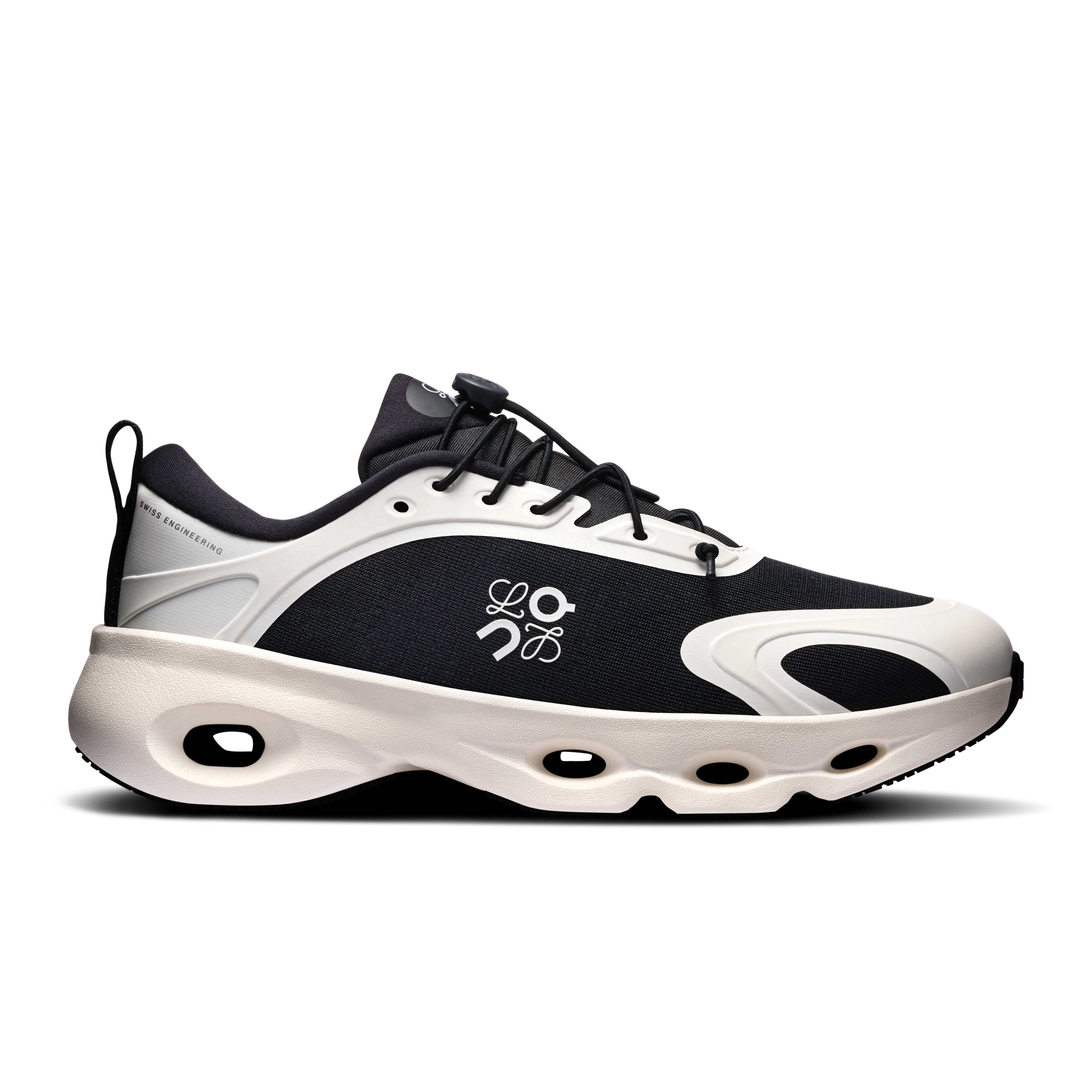 On Cloudsolo LOEWE Black & Eggshell Women Active life Shoes