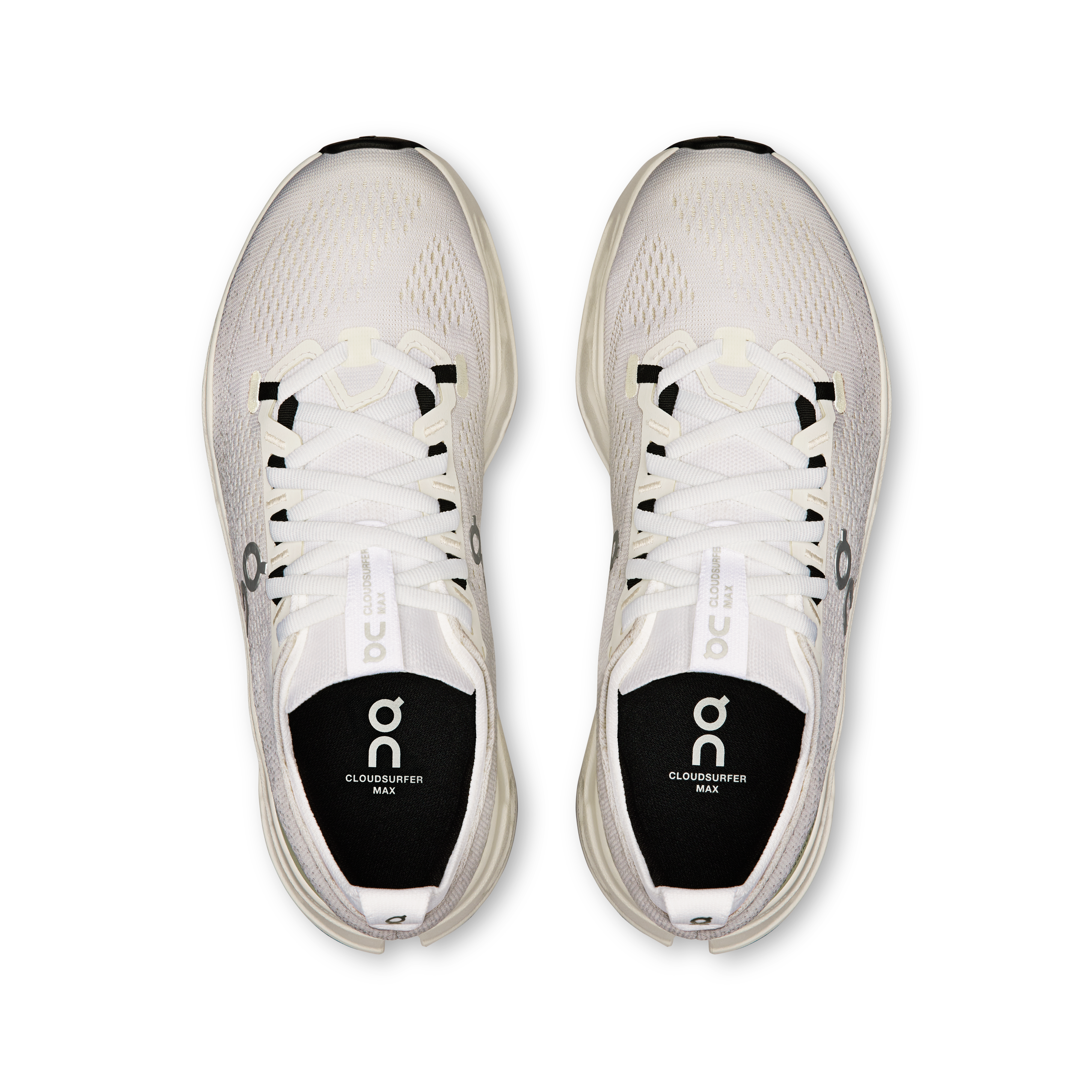 On Cloudsurfer Max White & White Women Road running Shoes