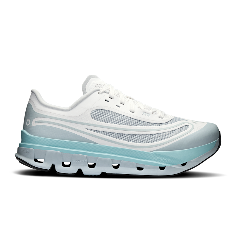 On Women's Cloudflow 5 AD Lifestyle Shoe in Hail/White, Size: 6, Recycled Polyester