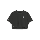 Active-T Crop Short-Sleeve Shirt in Black