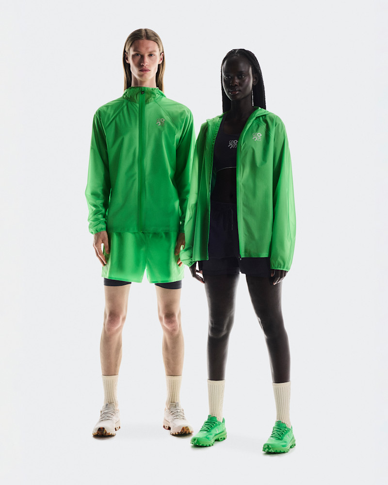 On Ultra Jacket LOEWE in Green, Size: XXL, Polyamide